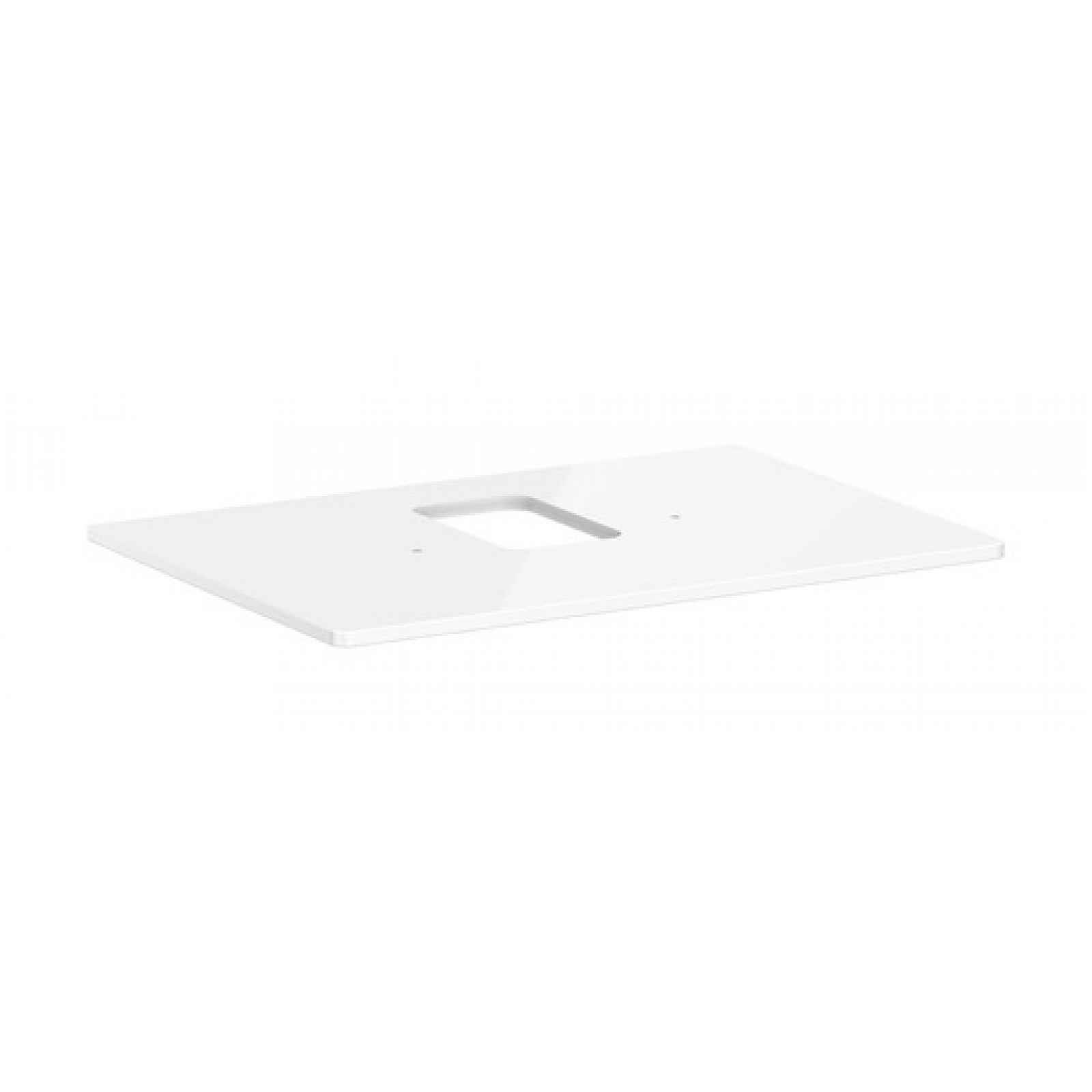 Deska pod umyvadlo Hansgrohe Xelu Q 78x1,6x55 cm bílá lesklá 54120050