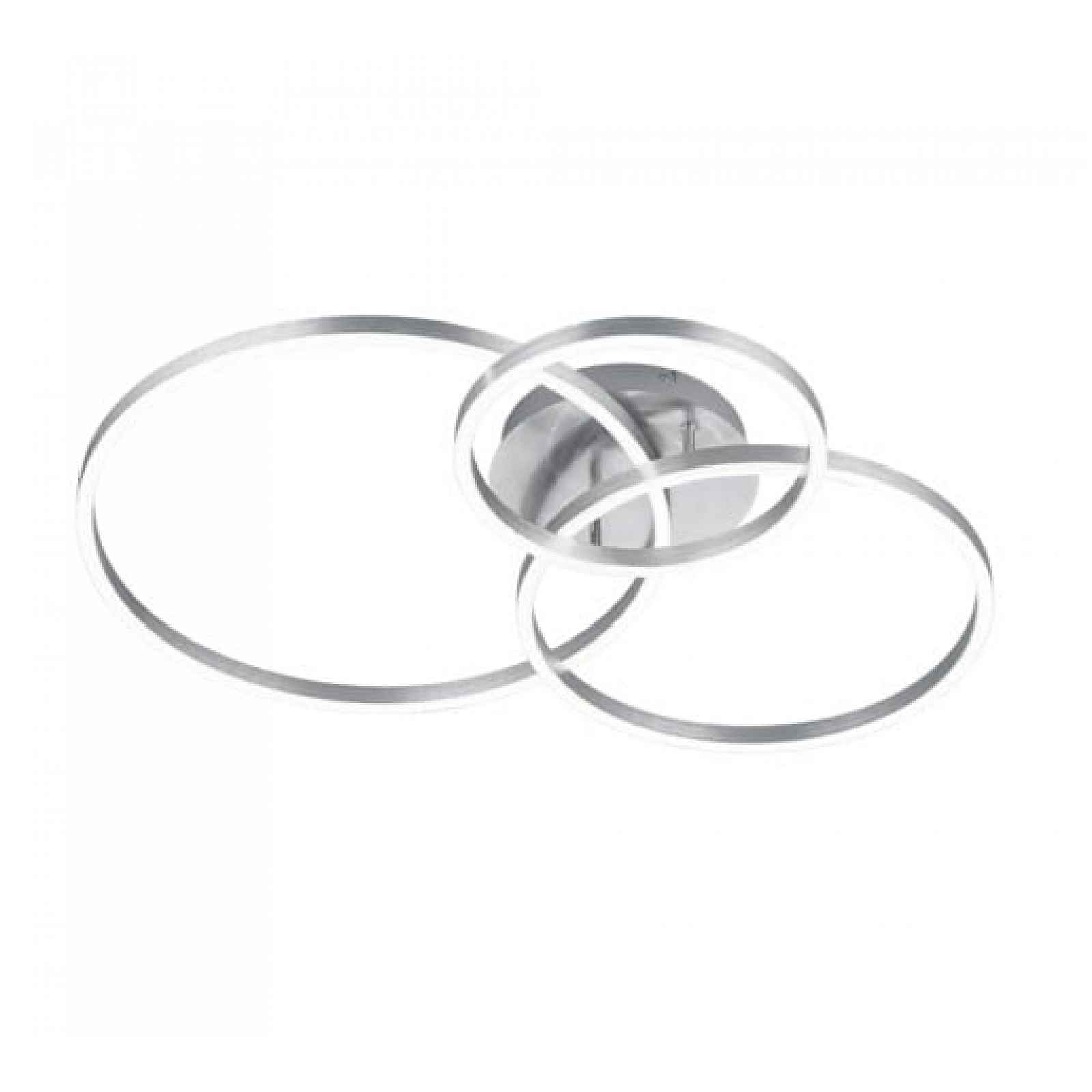 LED stropní osvětlení Trio Winona nikl 670810607