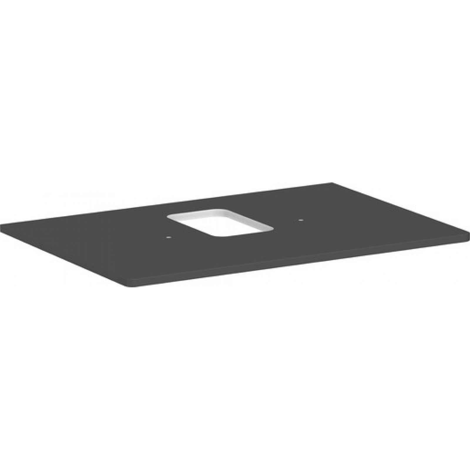 Deska pod umyvadlo Hansgrohe Xelu Q 78x1,6x55 cm šedá matná 54120910