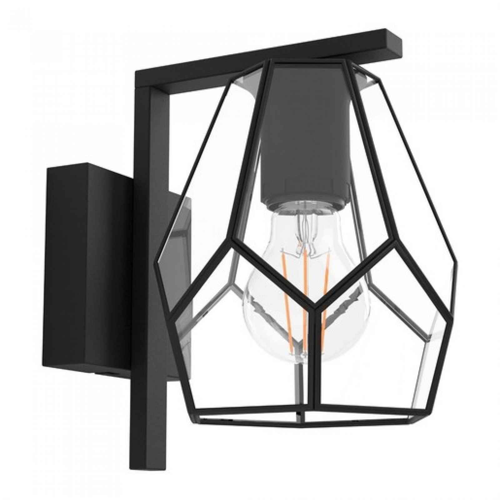 Nástěnná lampa Eglo MARDYKE černá 43645