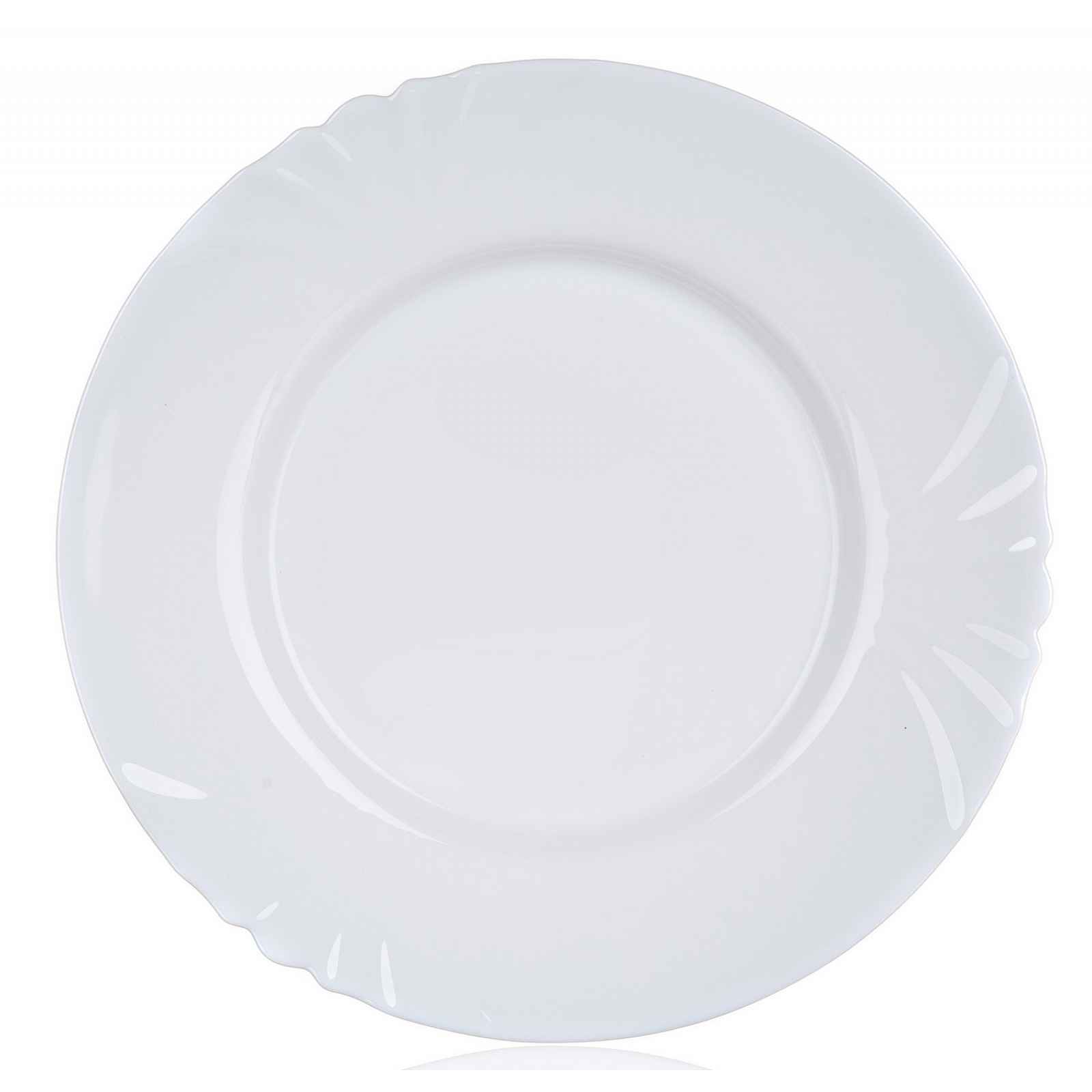 Mělký talíř Cadix 25 cm, bílý