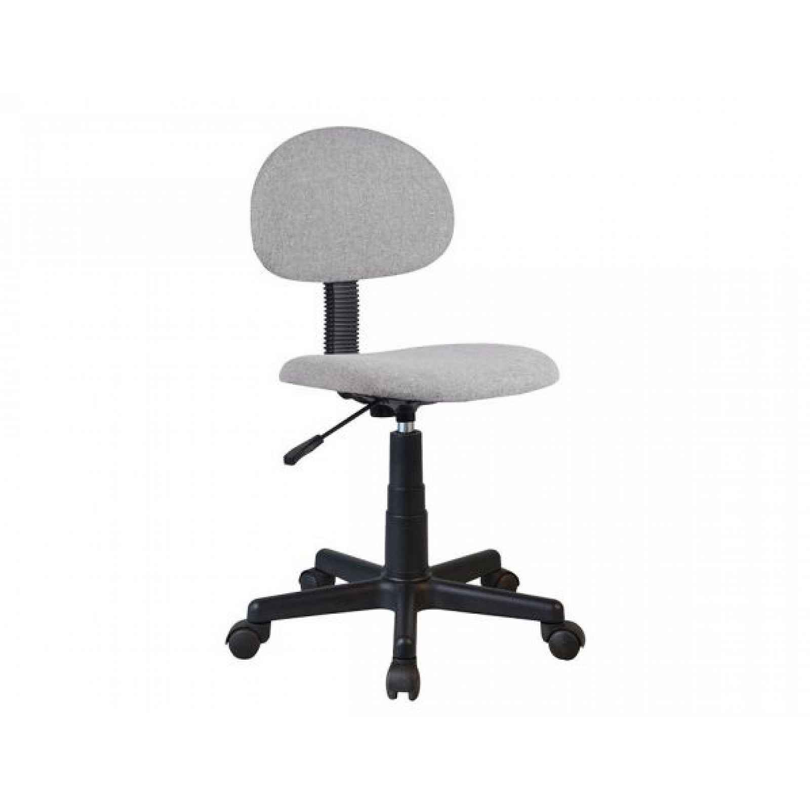 Kancelářská židle SALIM, černá / šedá - 39x43x74-86 cm