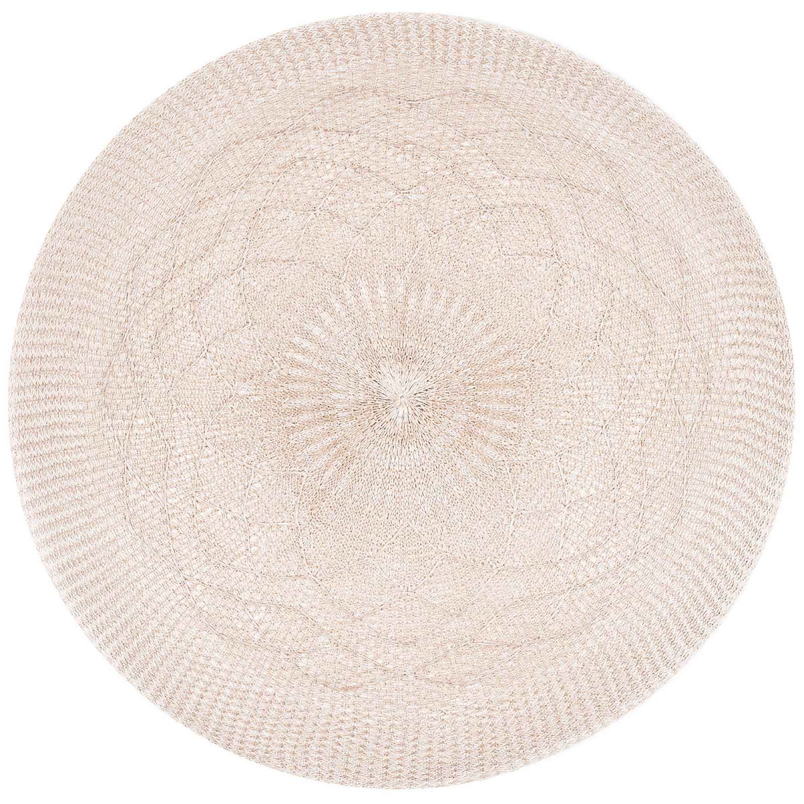 Prostírání plastové Mandala béžová, 38 cm