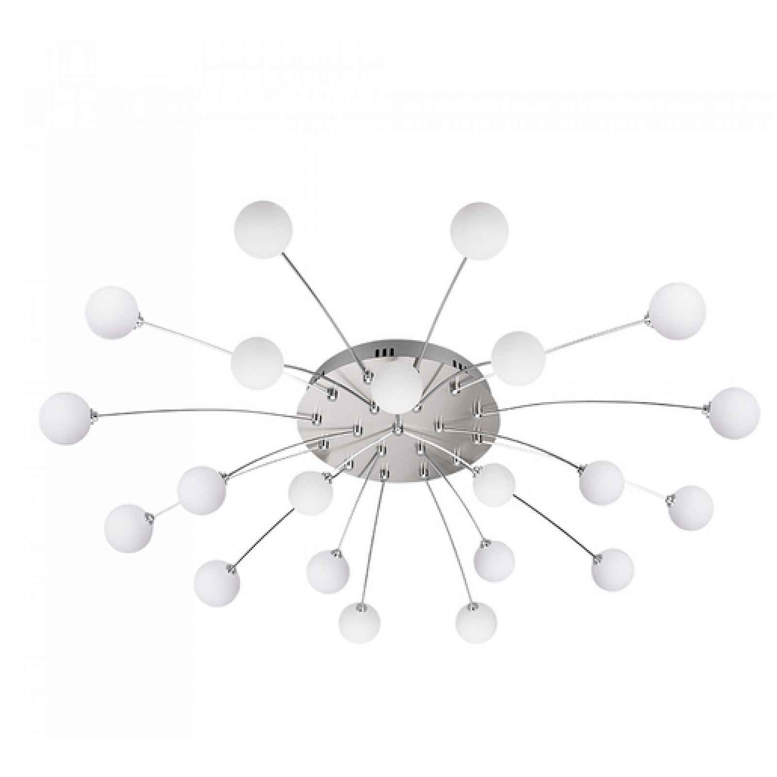 LED stropní osvětlení Trio Bullet nikl 641412107