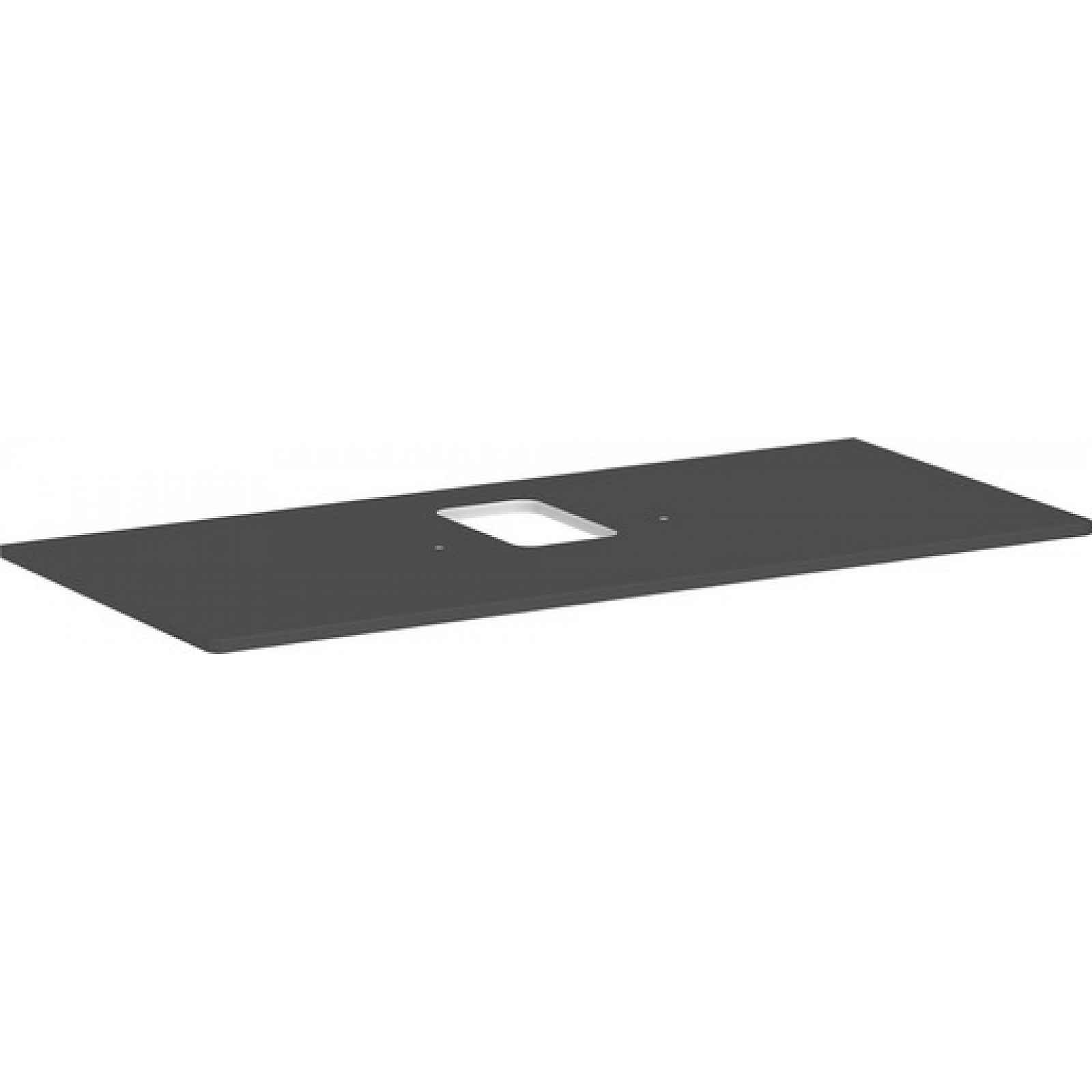 Deska pod umyvadlo Hansgrohe Xelu Q 118x1,6x55 cm šedá matná 54122910