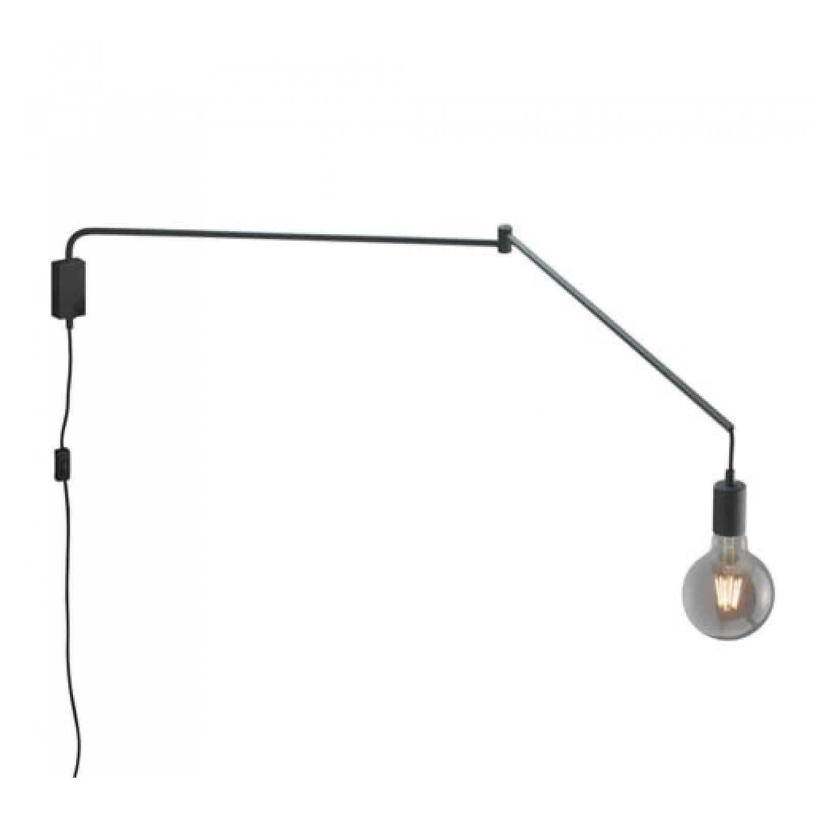 Nástěnná lampa Trio Line černá 200200132