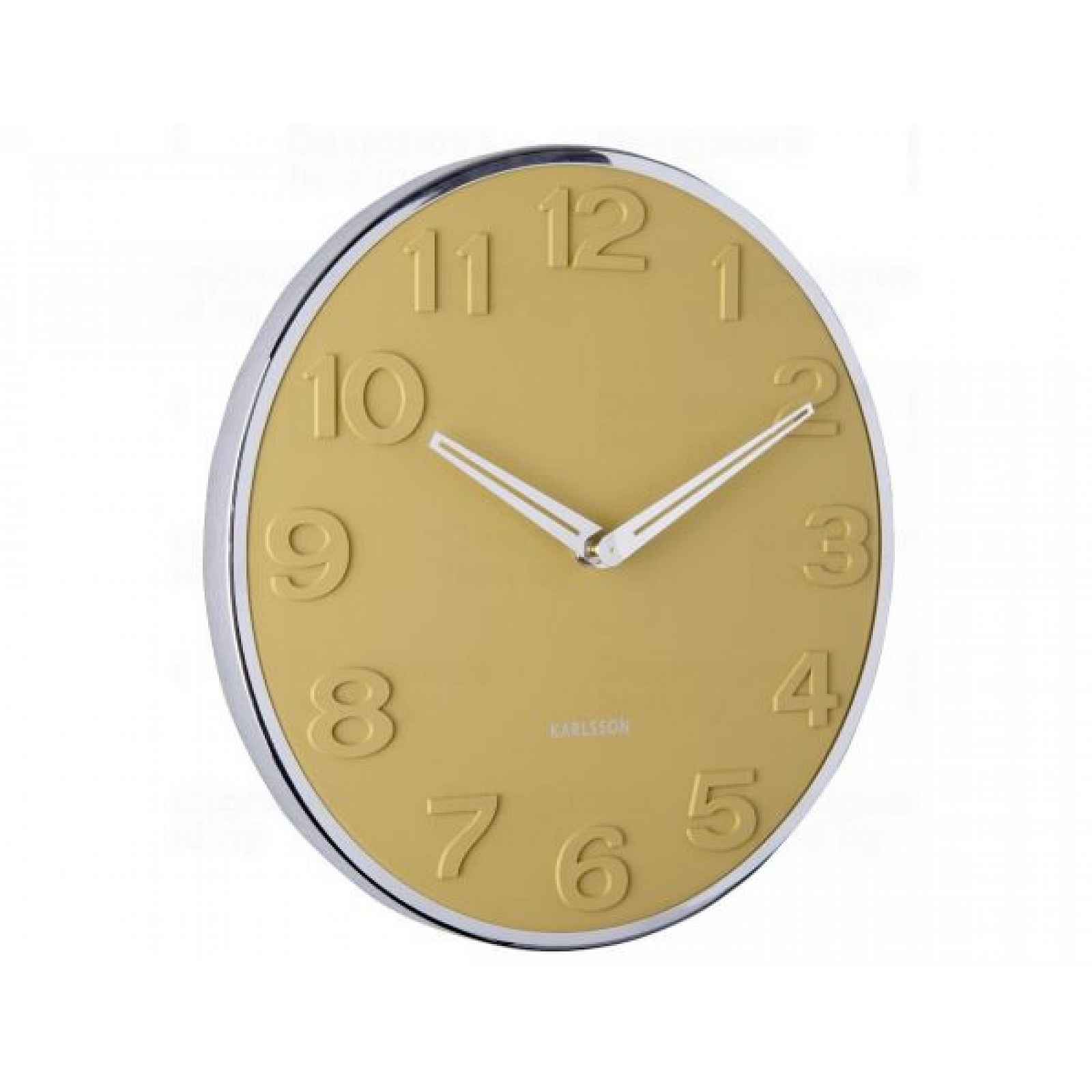Designové nástěnné hodiny 5759YE Karlsson 30cm
