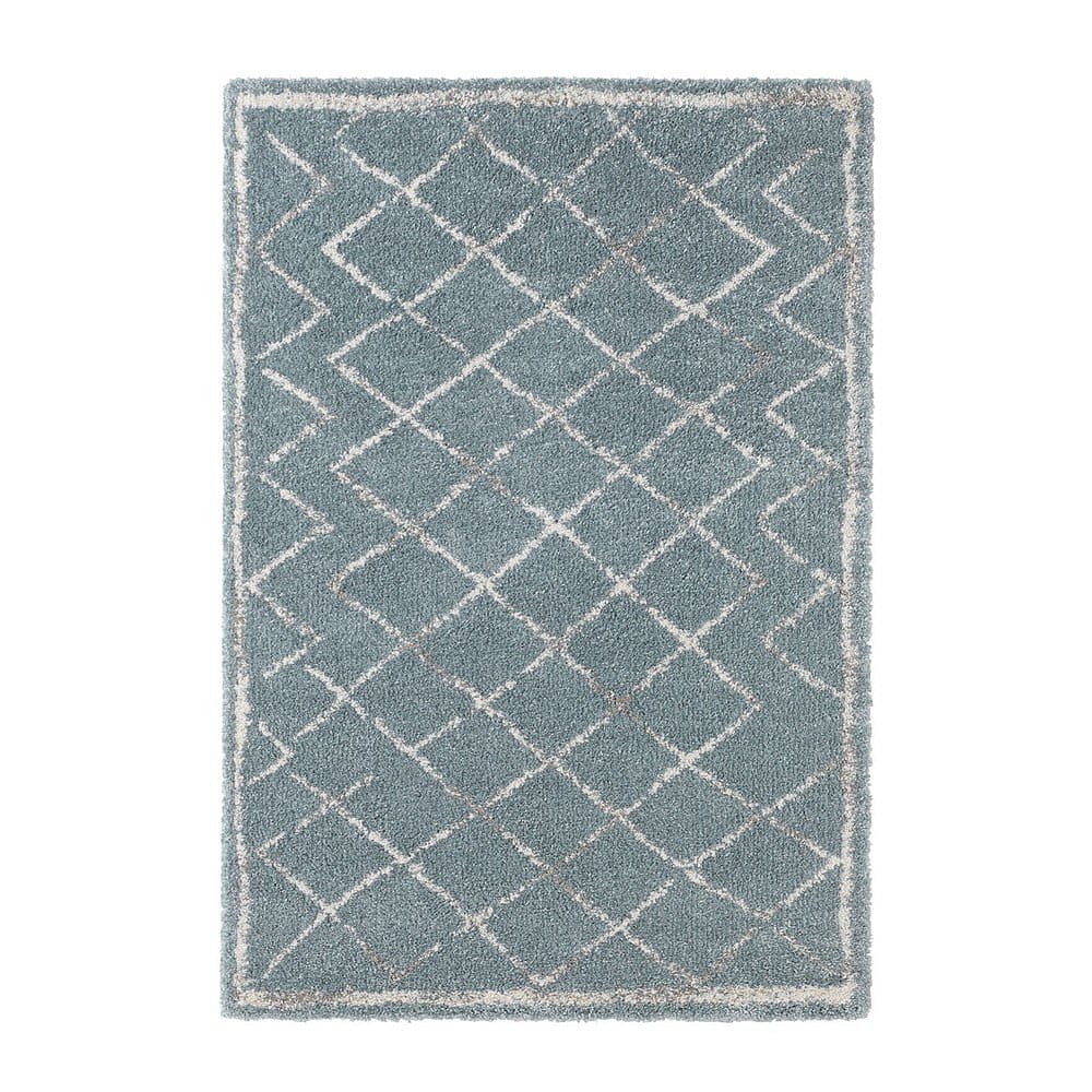 Modrý koberec Mint Rugs Belle, 80 x 150 cm