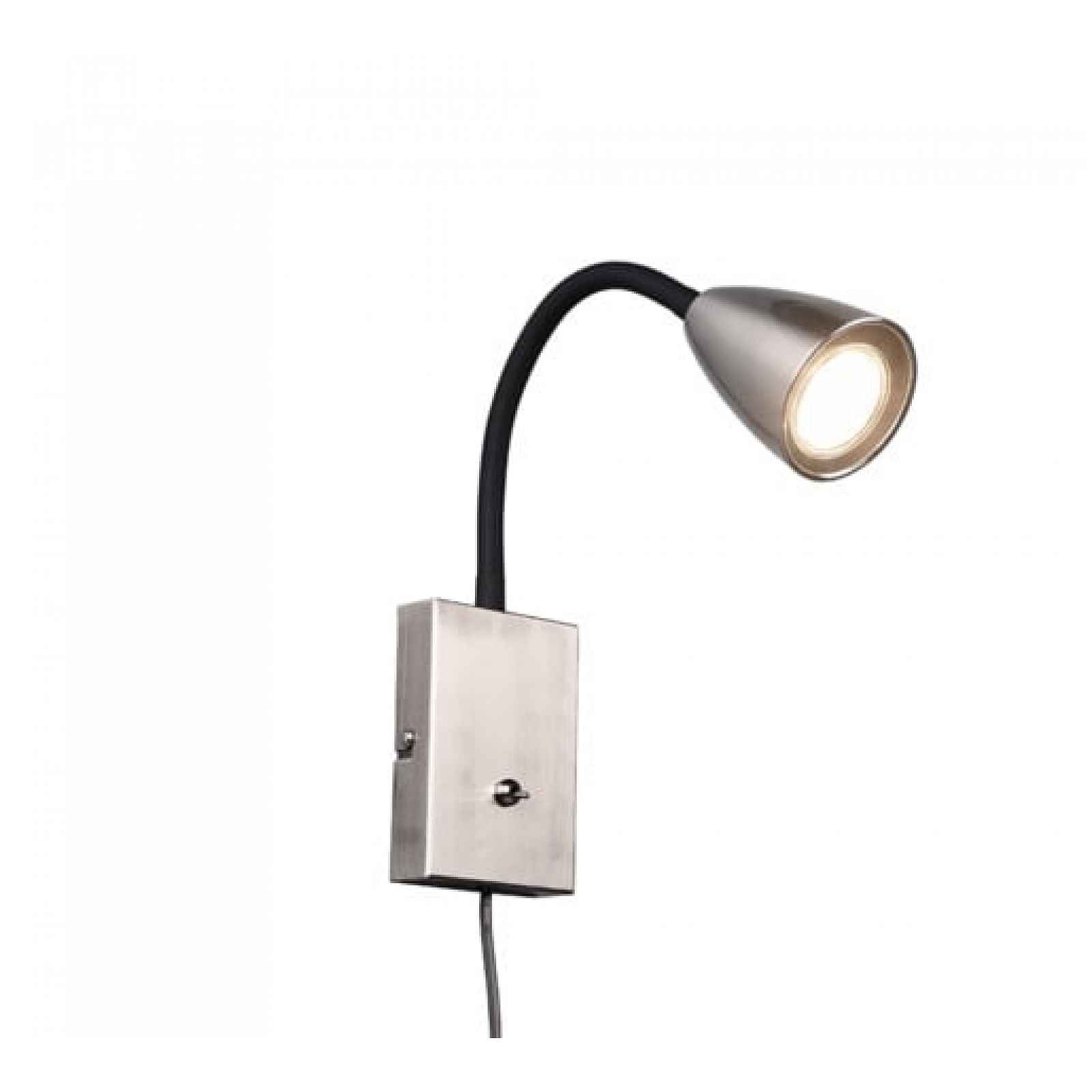 Nástěnná lampa Trio Wanda nikl 202670107