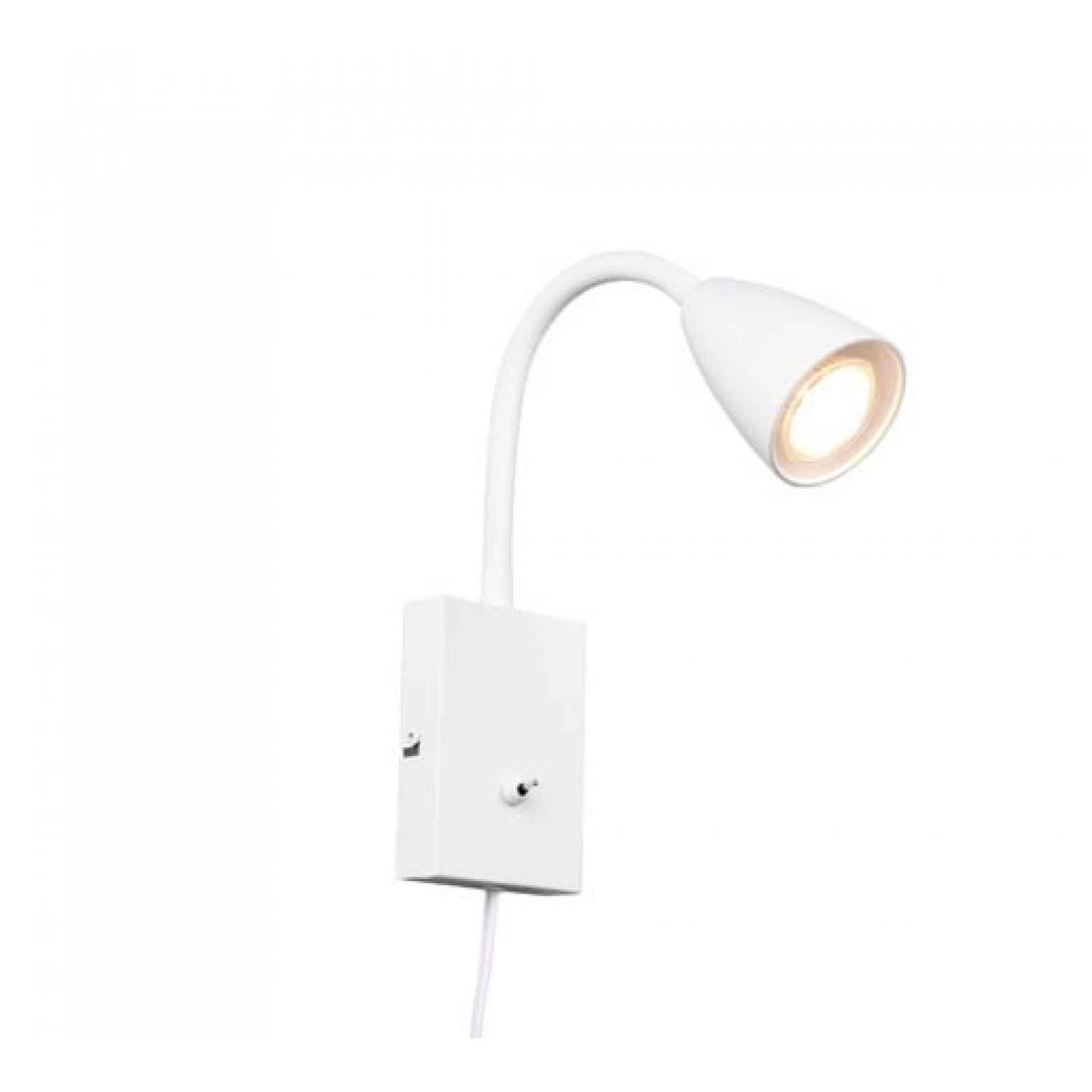 Nástěnná lampa Trio Wanda bílá 202670131