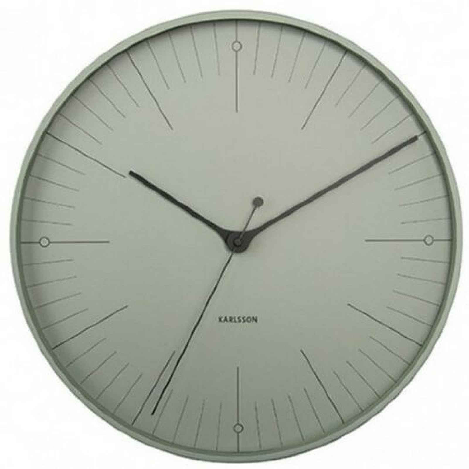 Designové nástěnné hodiny 5769GR Karlsson 40cm