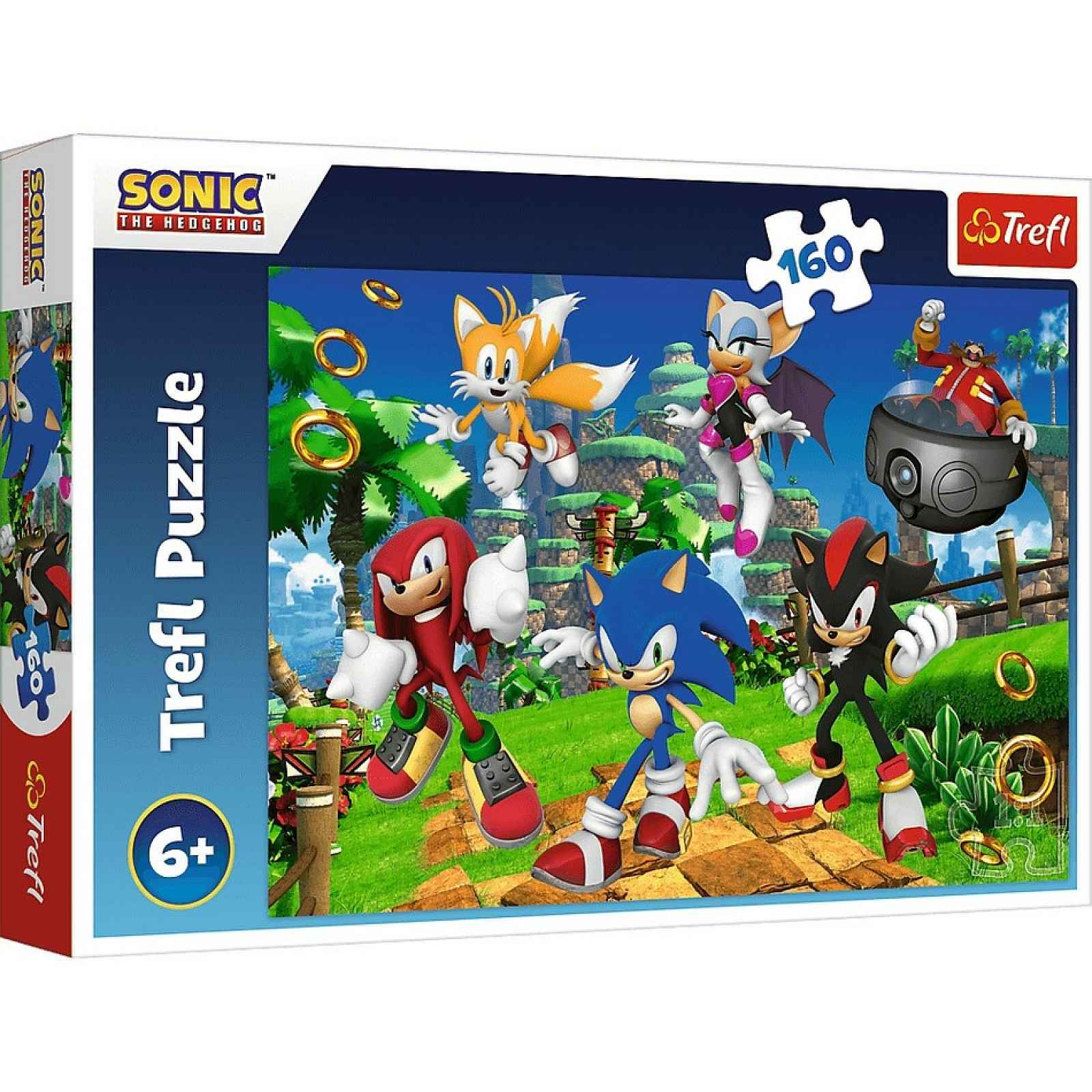 Trefl Puzzle Sonic a jeho přátelé, 160 dílků