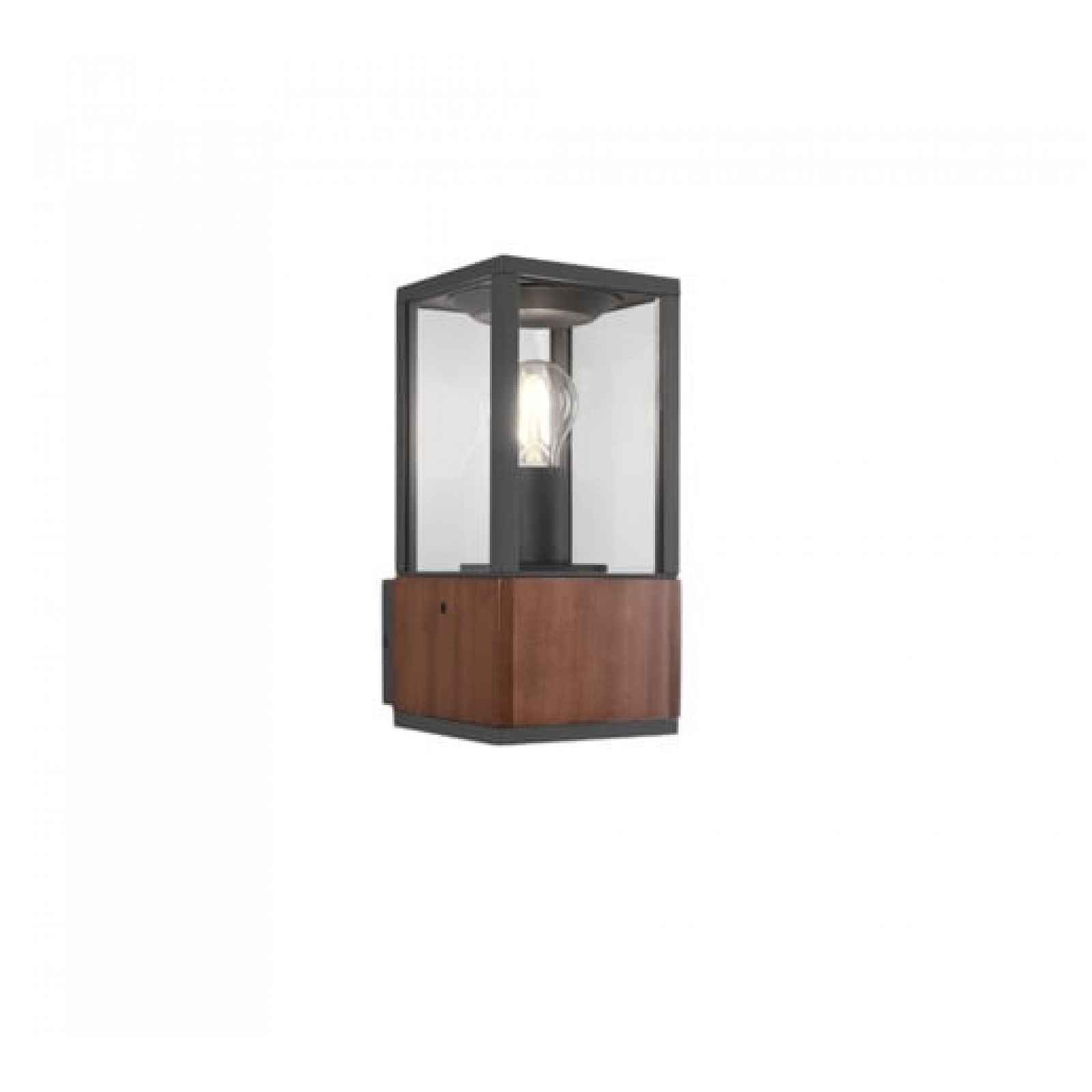 Nástěnná lampa Trio Garonne dřevodekor 201860130