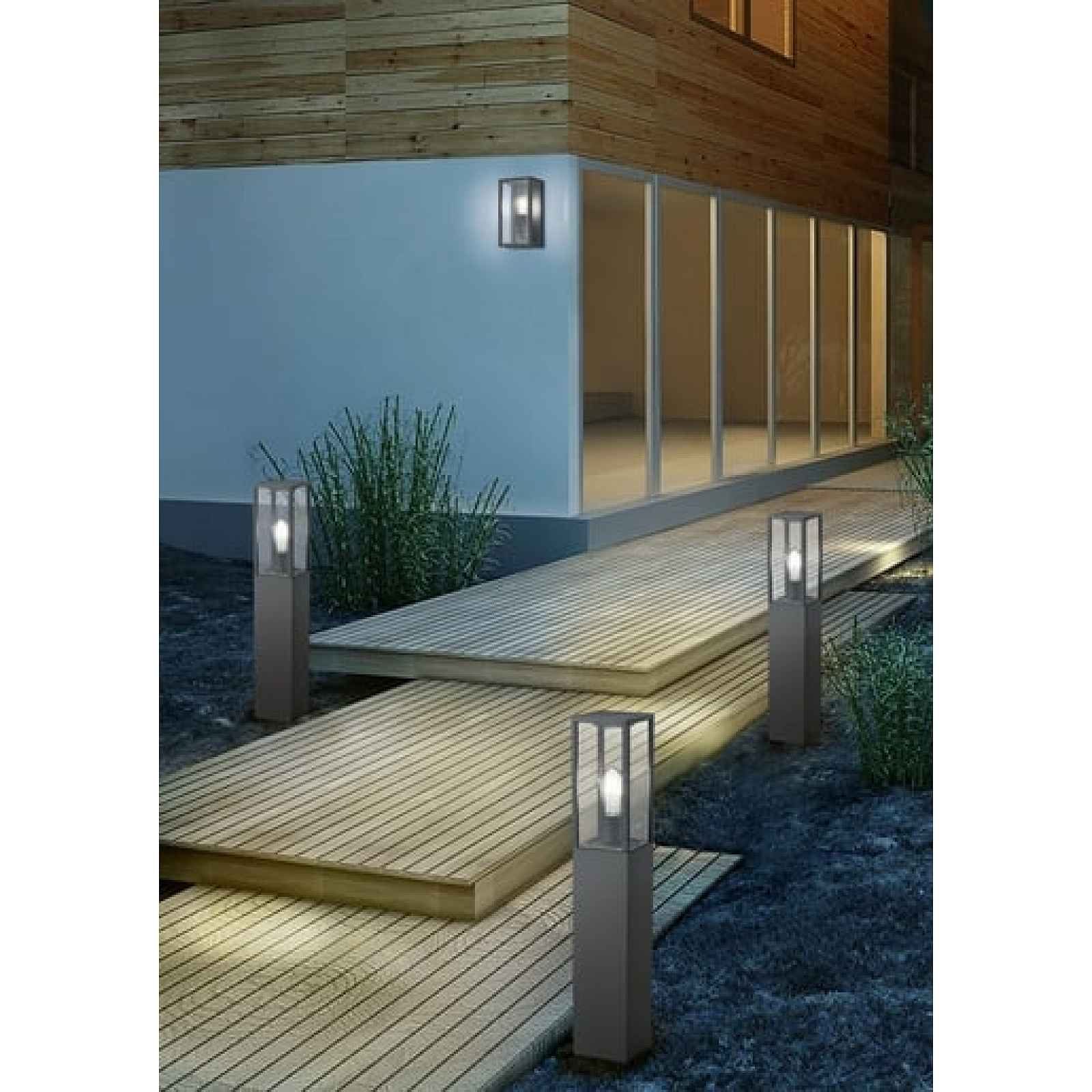Nástěnná lampa Trio Garonne antracit 201860142