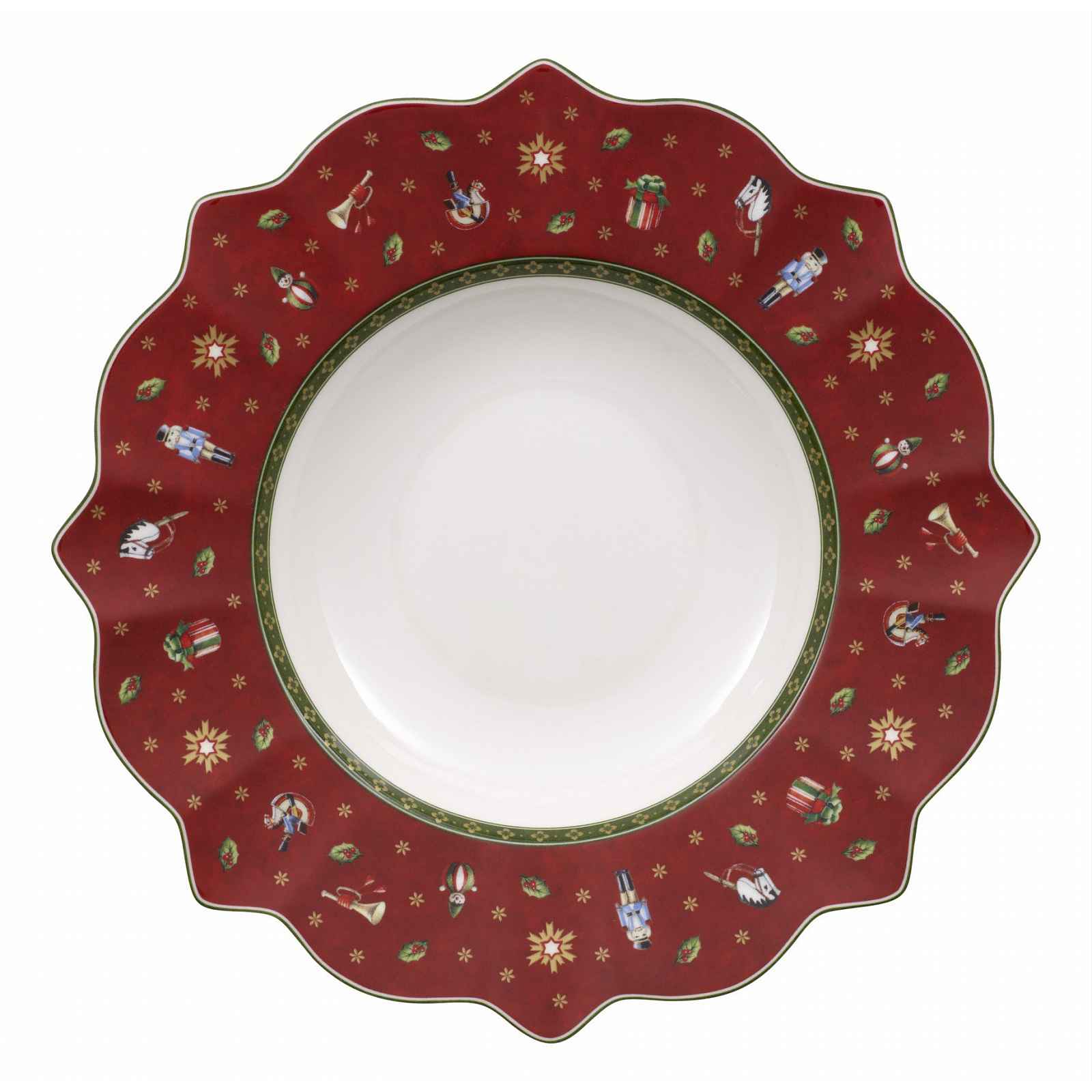 Villeroy & Boch Toy´s Delight hluboký talíř, červený, 26 cm