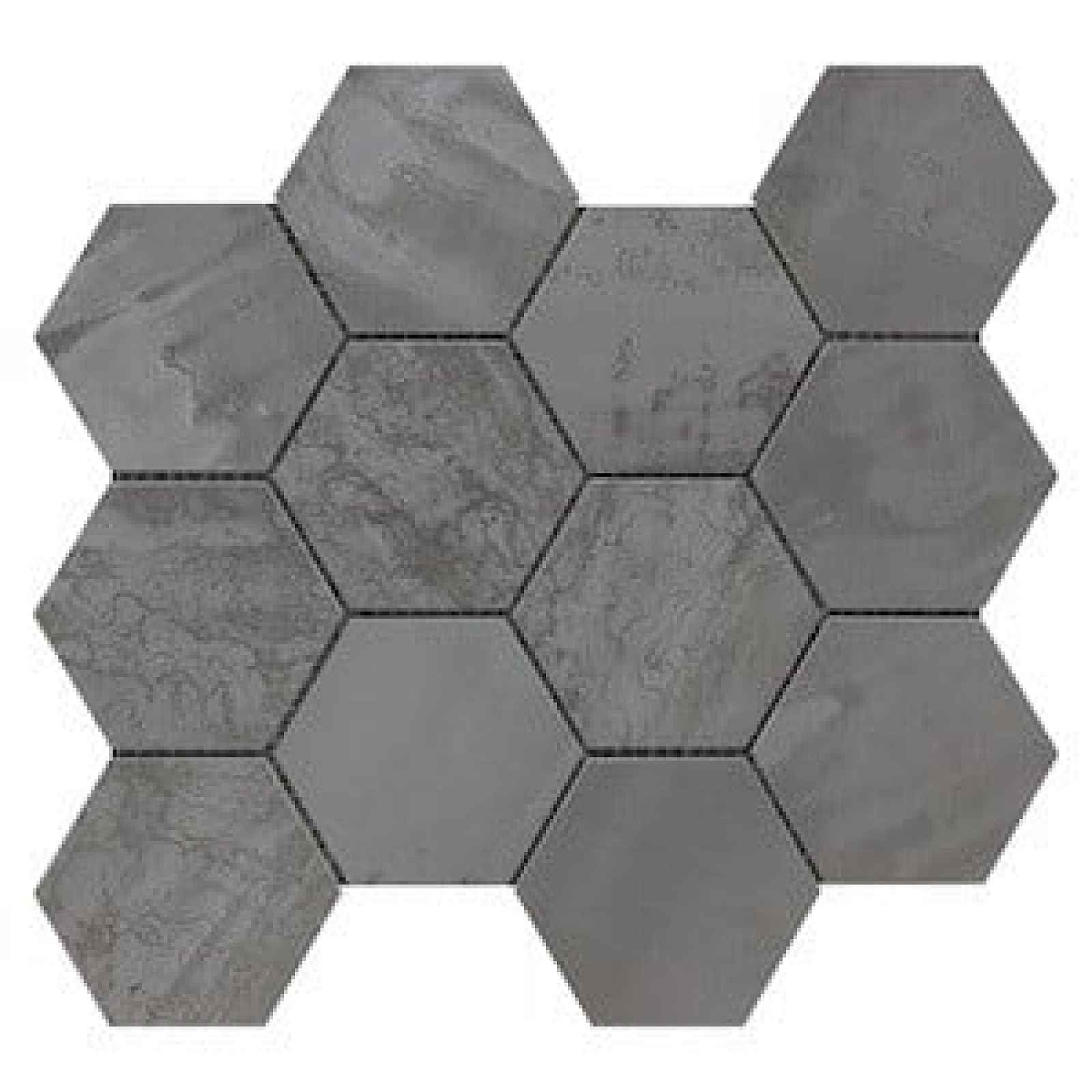 Mozaika Sintesi Met Arch steel 30x34 cm mat MA12464