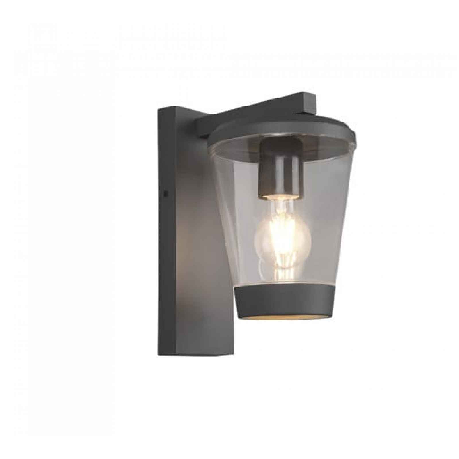 Nástěnná lampa Trio Cavado antracit 211060142