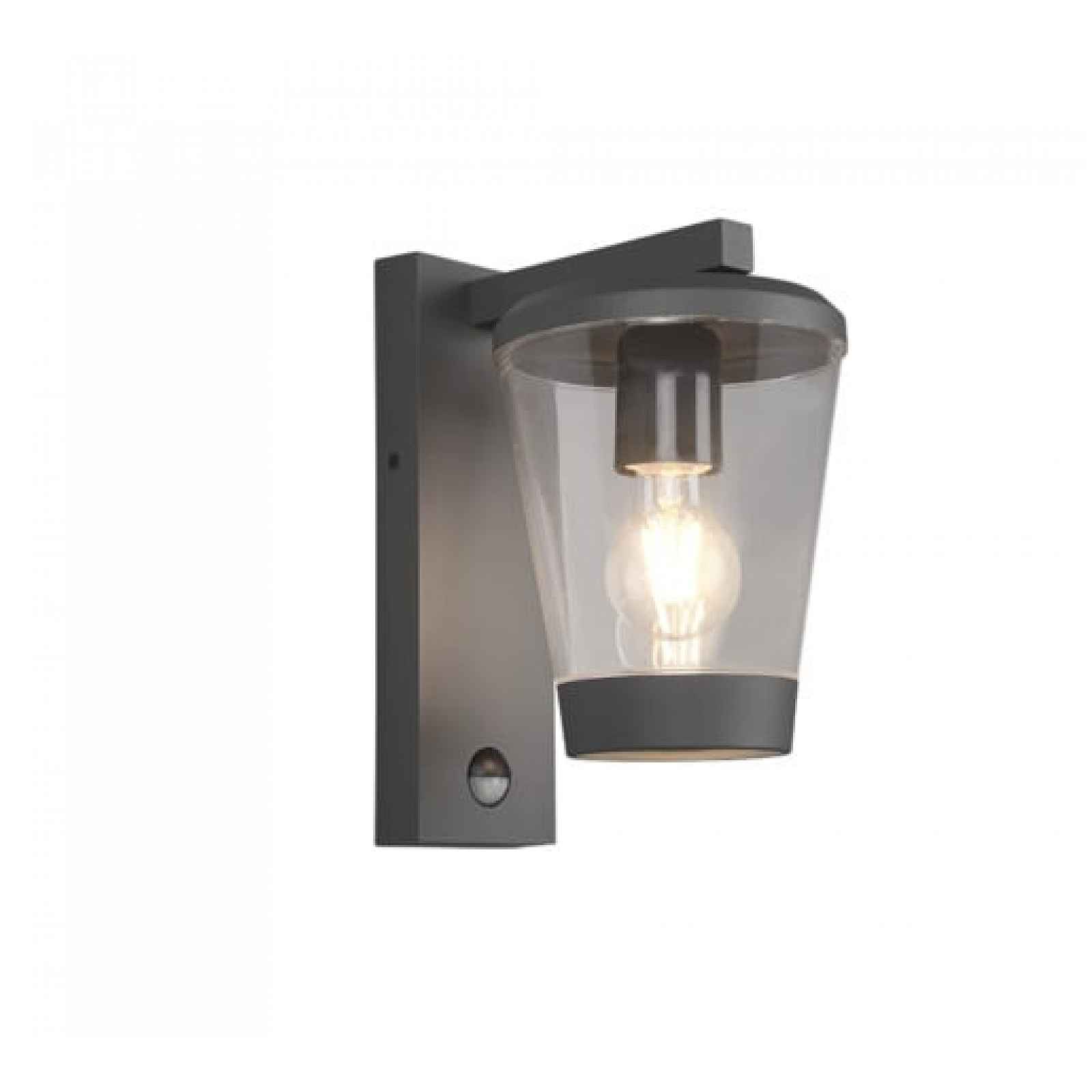 Nástěnná lampa Trio Cavado antracit 211069142
