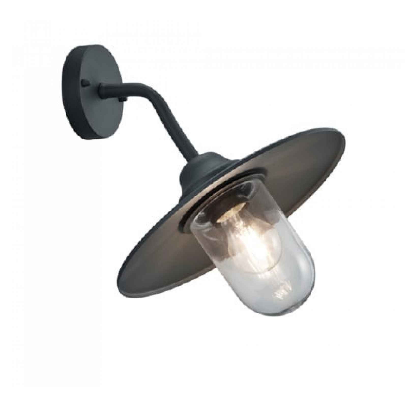 Nástěnná lampa Trio Brenta antracit 201760142