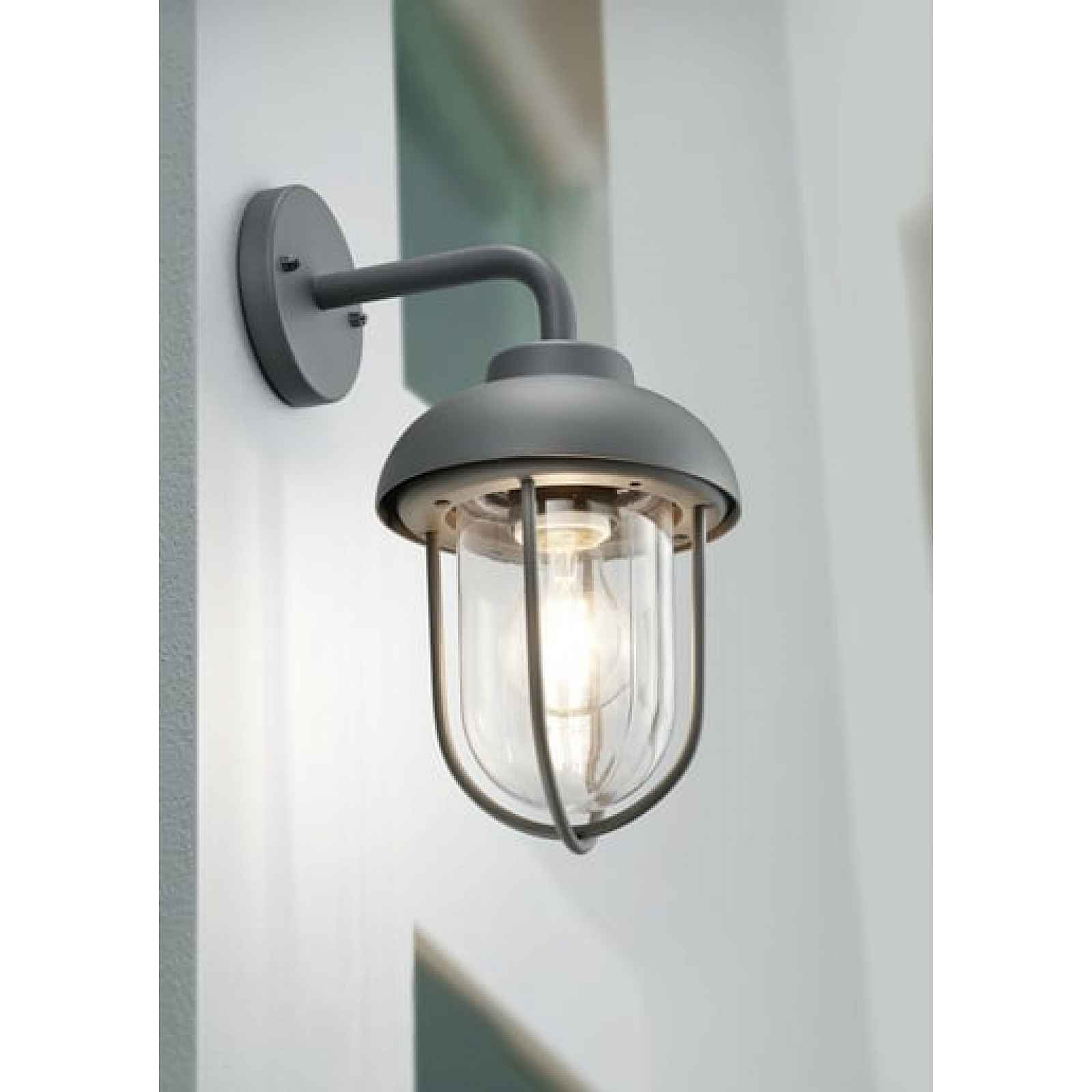 Nástěnná lampa Trio Duero antracit 202760142
