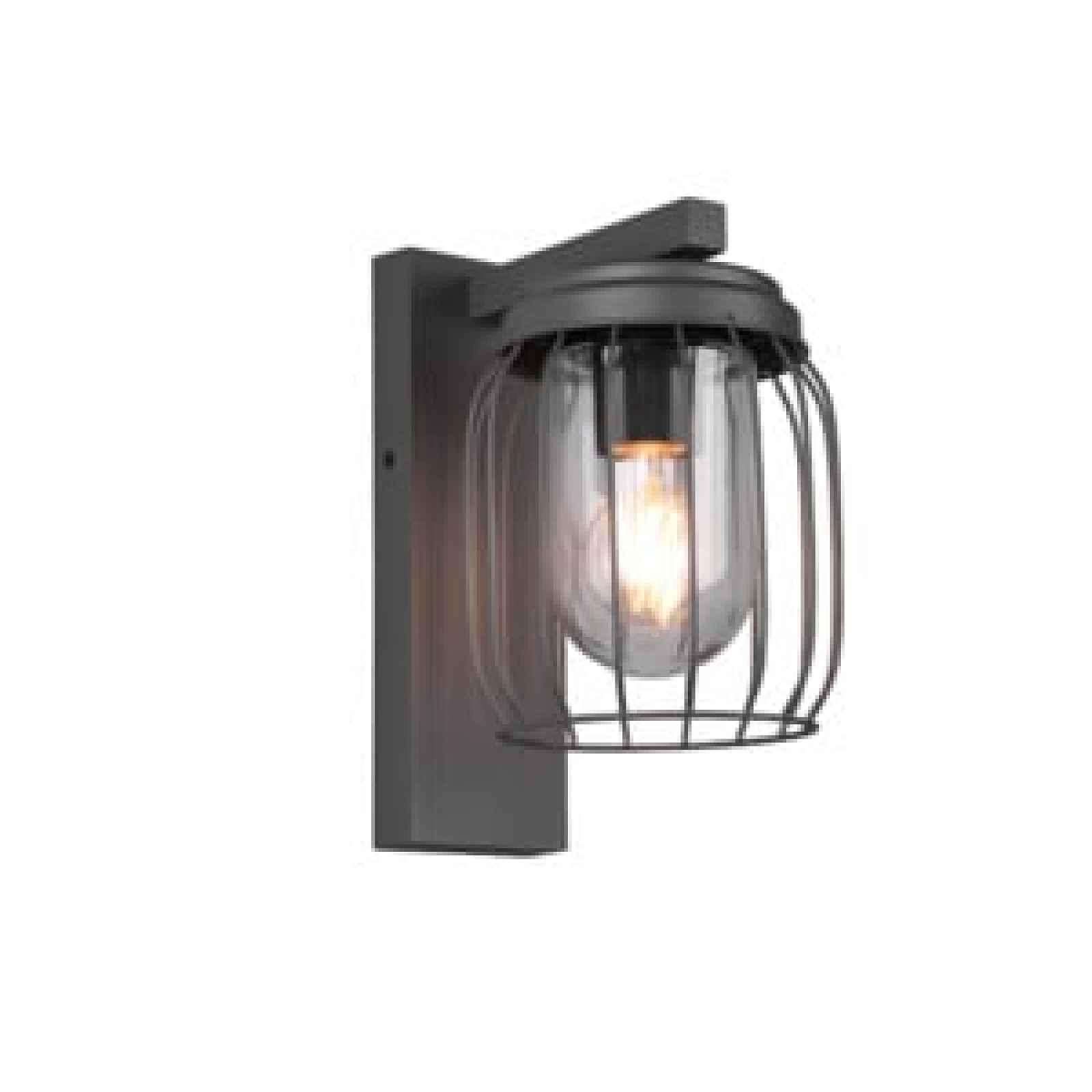 Nástěnná lampa Trio Tuela antracit 210860142
