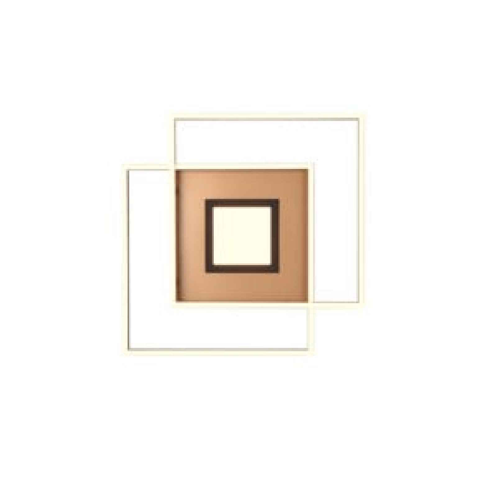 LED stropní osvětlení Trio Via mosaz 620710380