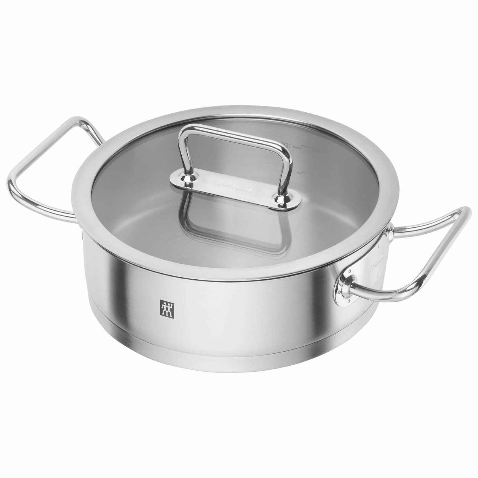 Zwilling Pro nízký kastrol s poklicí, Ø 24 cm / 3,0 l