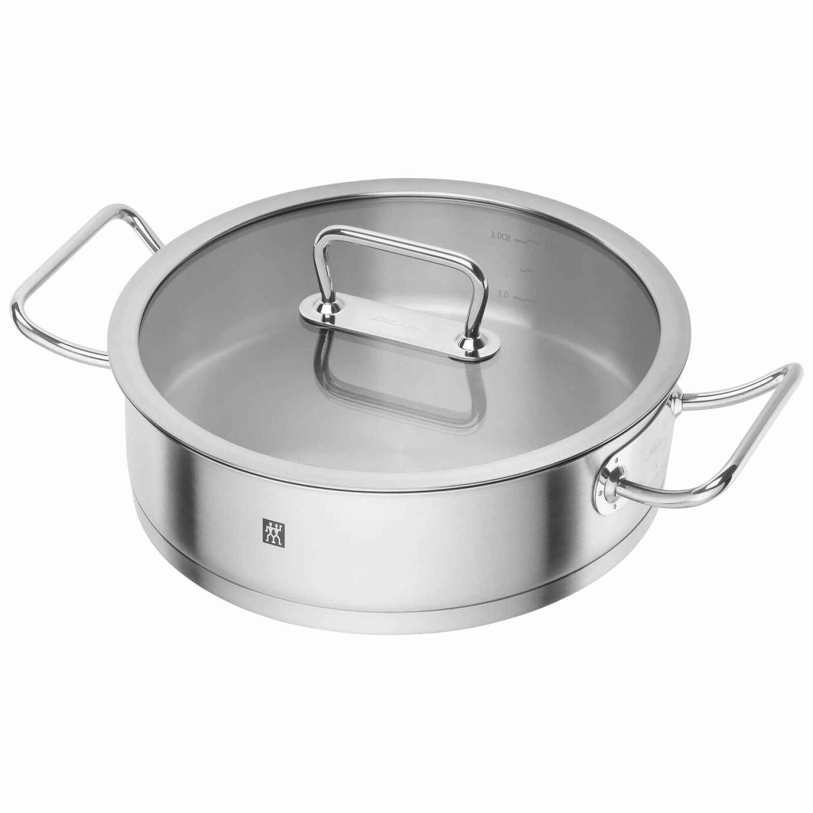 Zwilling Pro nízký kastrol s poklicí, Ø 28 cm / 4,3 l