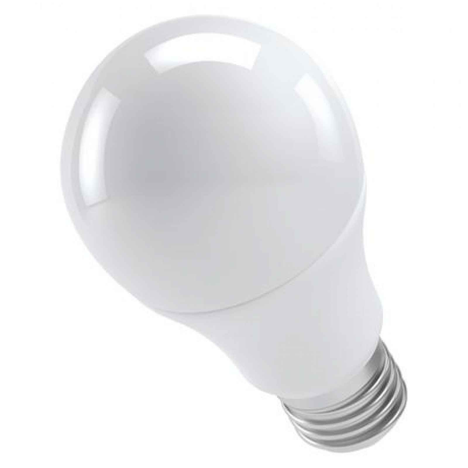 LED žárovka Emos ZQ5160, E27, 14W, kulatá, čirá, teplá bílá