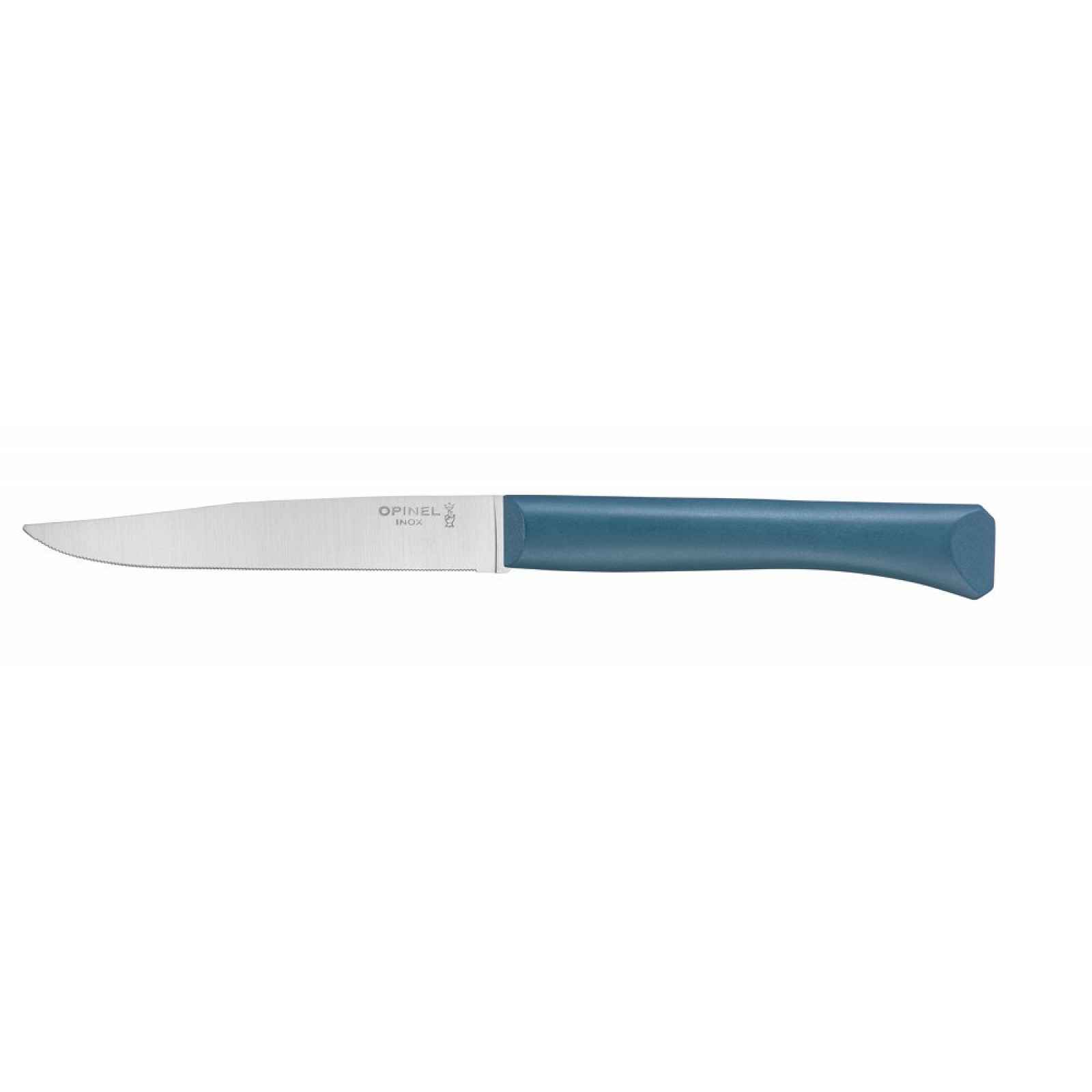 Opinel Bon Appetit steakový nůž s polymerovou rukojetí, tyrkysový, čepel 11 cm 002190