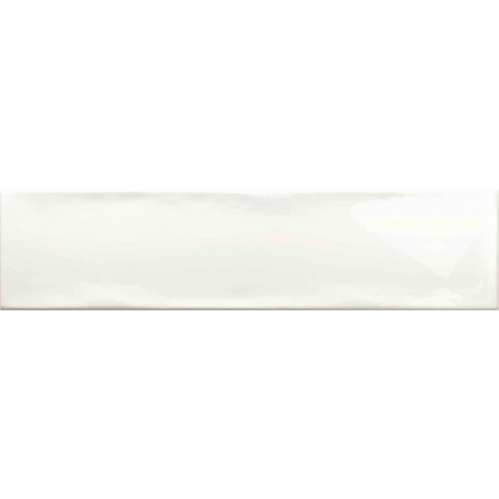 Obklad Ribesalbes Ocean white 7,5x30 cm lesk OCEAN2647