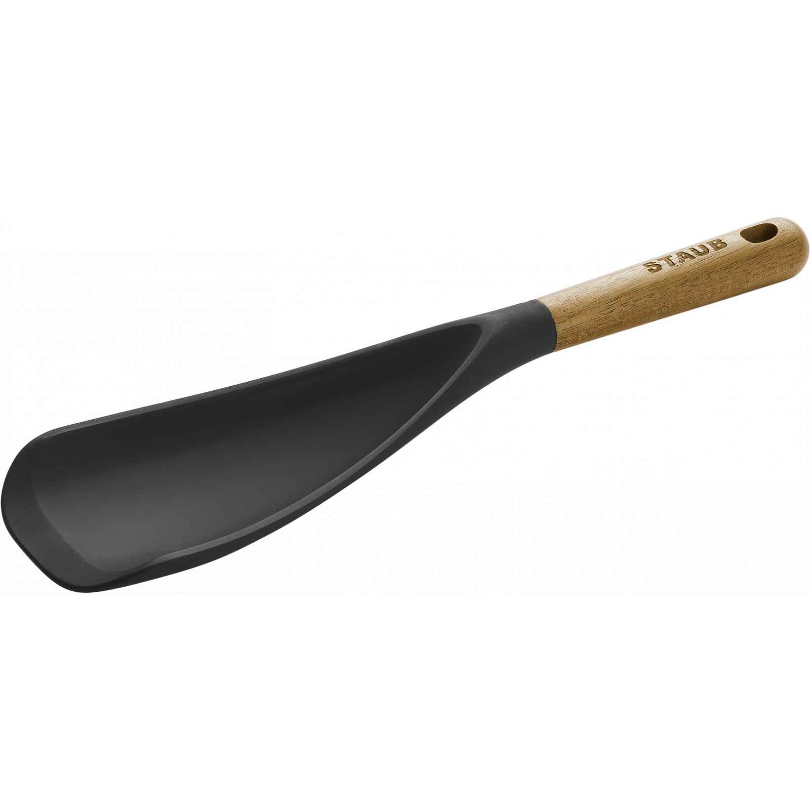 Staub lžíce multifunkční silikonová, s dřevěnou rukojetí, 30 cm