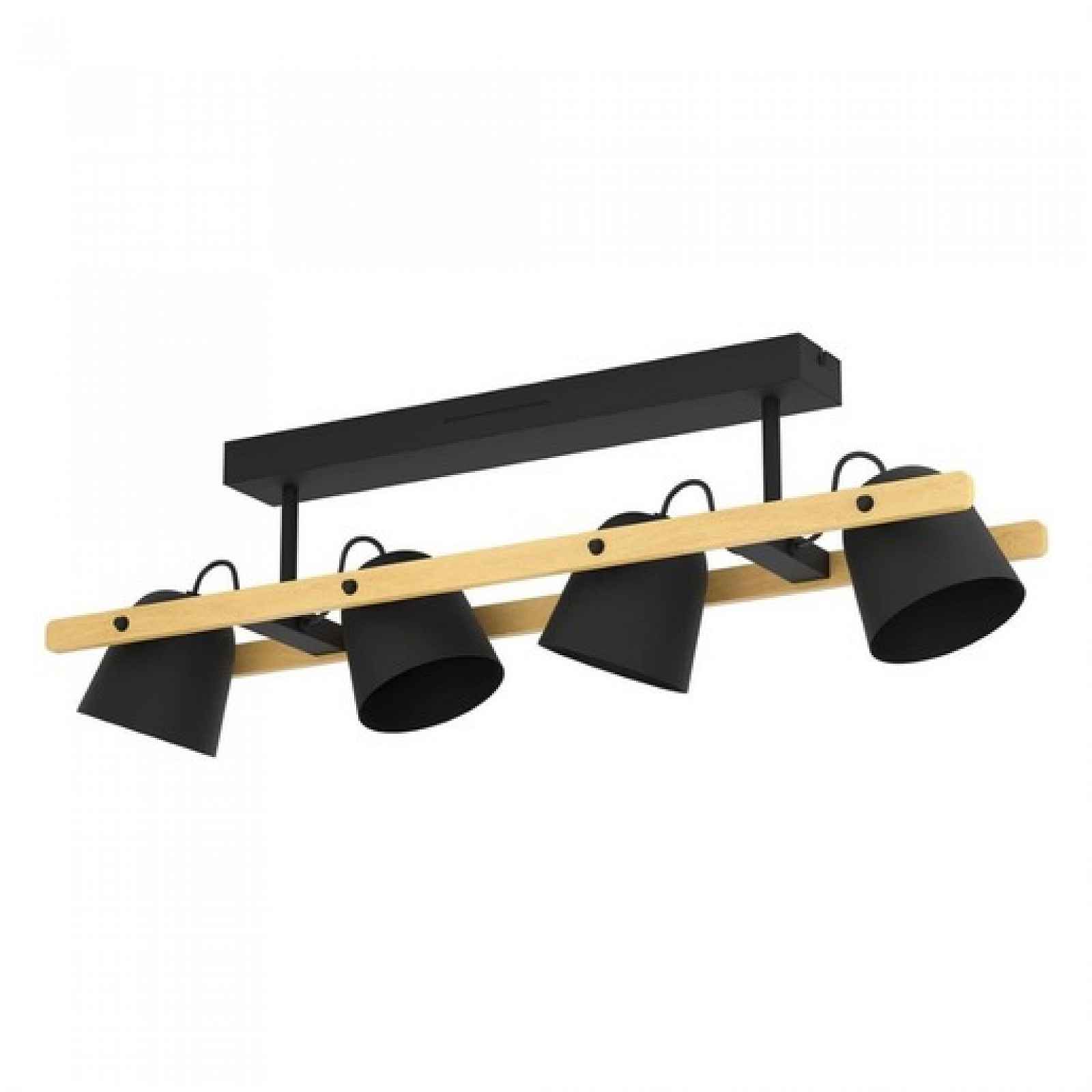 LED Stropní osvětlení Eglo HORNWOOD-Z černá 900882