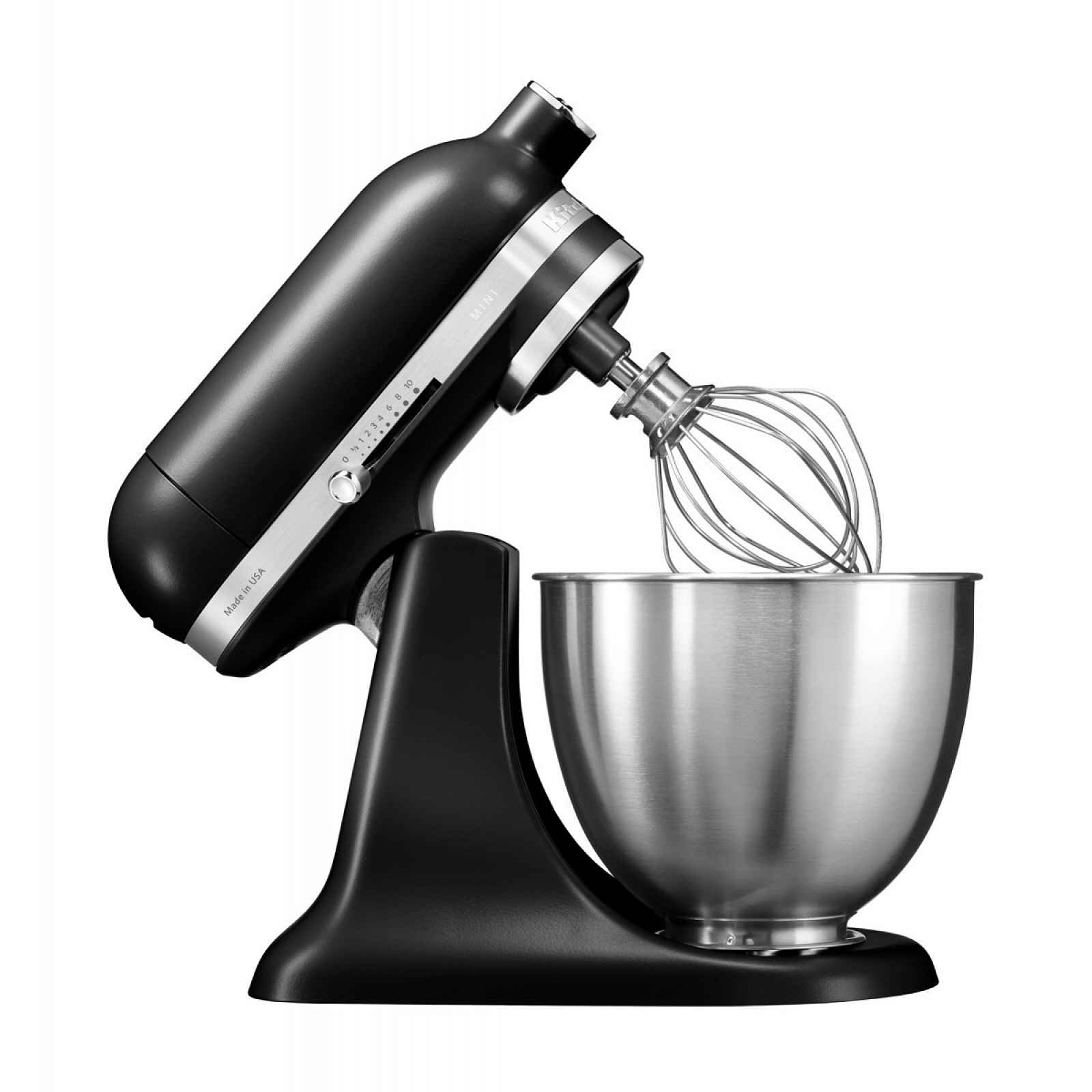 KitchenAid Kuchyňský robot Artisan Mini 5KSM3311X, matná černá 5KSM3311XEBM