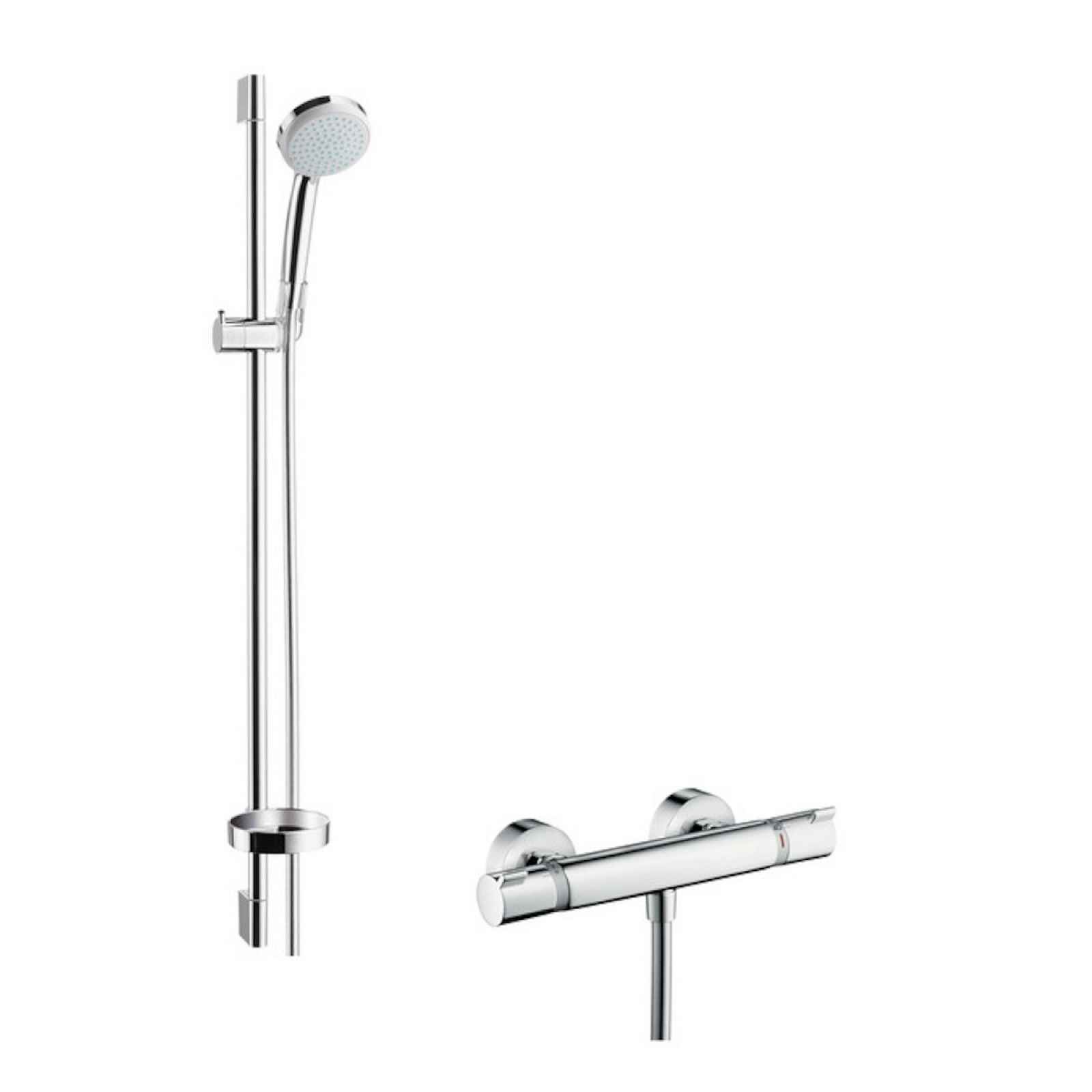 Sprchová baterie Hansgrohe Croma 100 se sprchovým setem 150 mm chrom 27035000