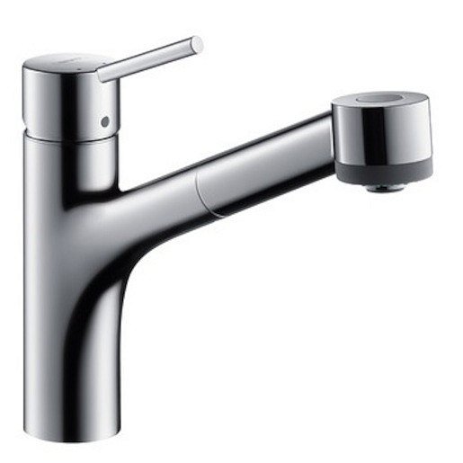 Dřezová baterie Hansgrohe Talis M52 s vytahovací sprškou, 2 proudy chrom 32841000