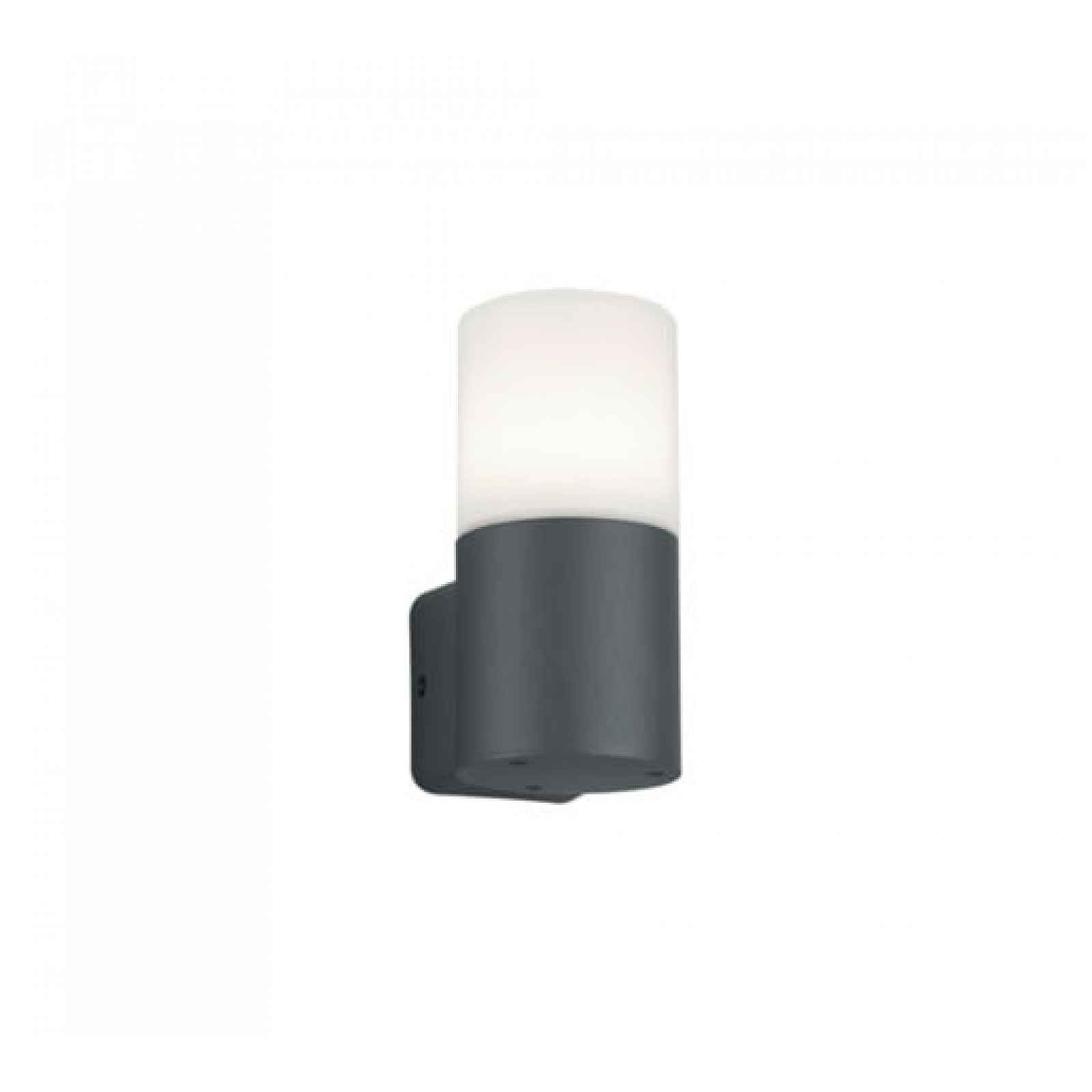 Nástěnná lampa Trio Hoosic antracit 224060142