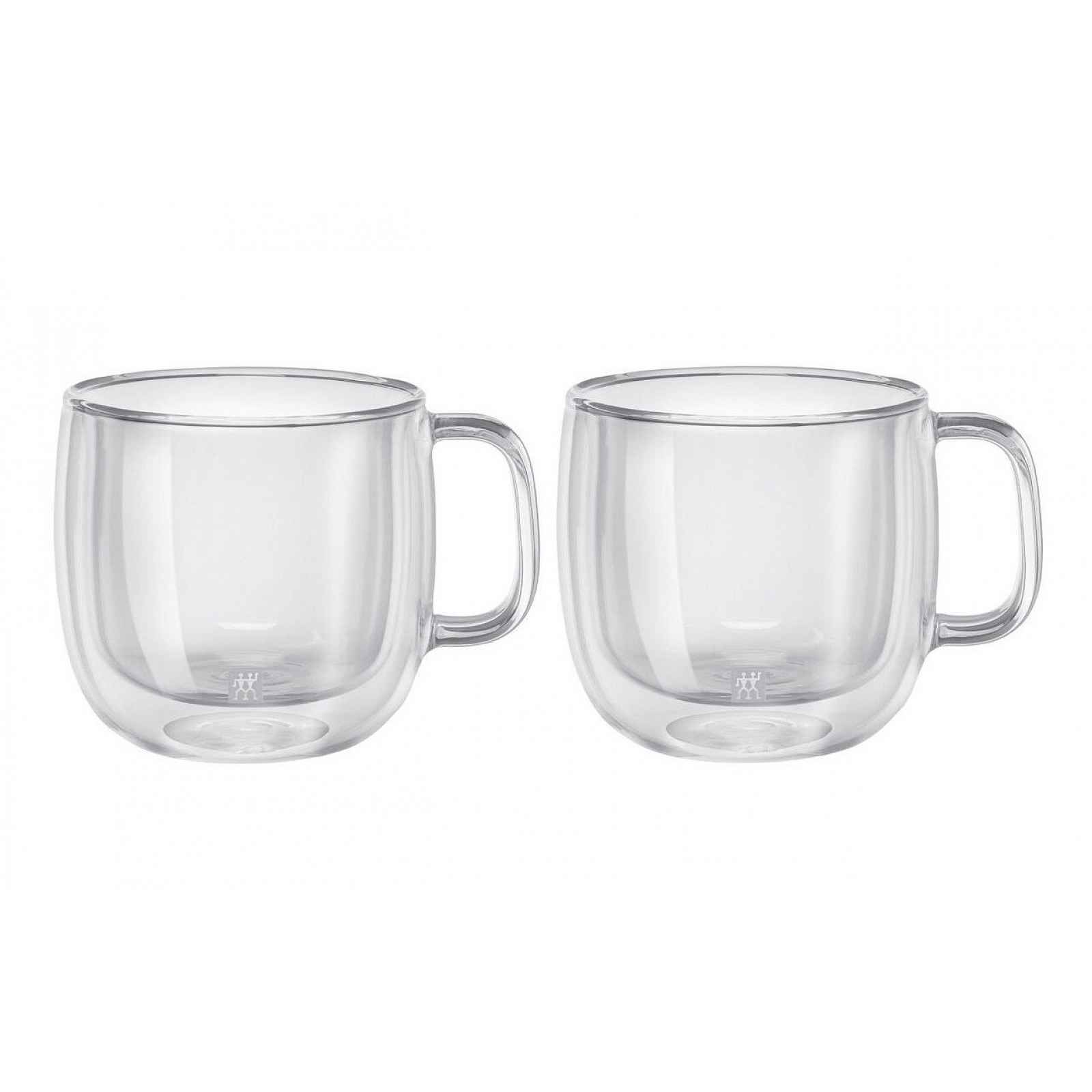 Zwilling Sorrento Plus dvoustěnná sklenice na capuccino, 450 ml, 2 ks