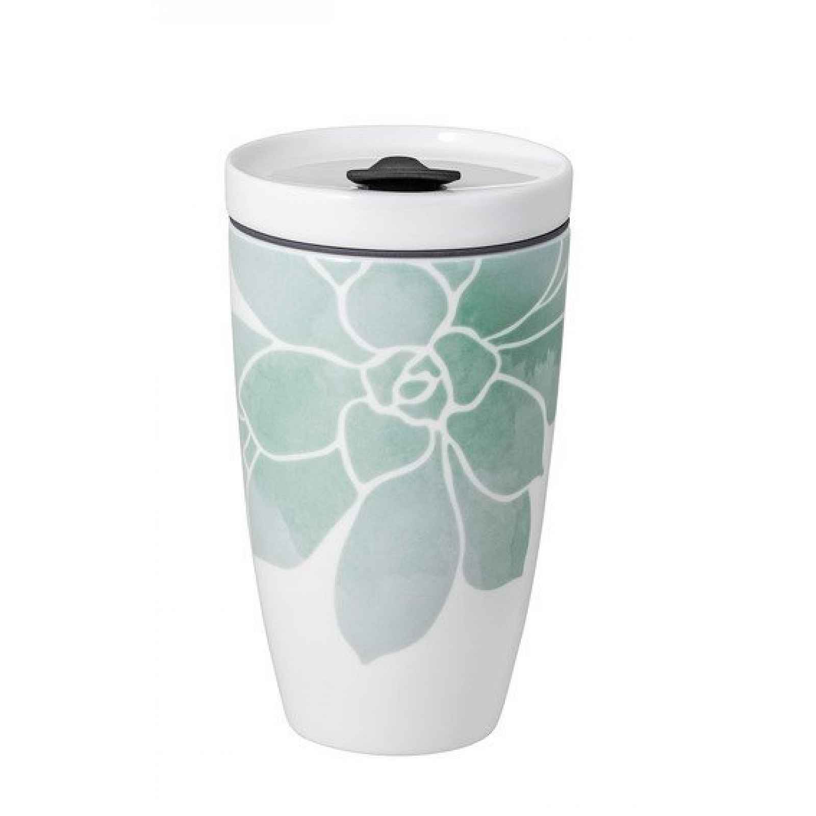 Villeroy & Boch Coffee To Go hrnek na cesty, 0,35 l, sukulent