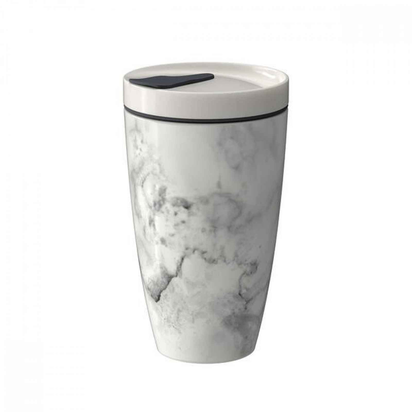 Villeroy & Boch Coffee To Go hrnek na cesty, 0,35 l, mramorovaný