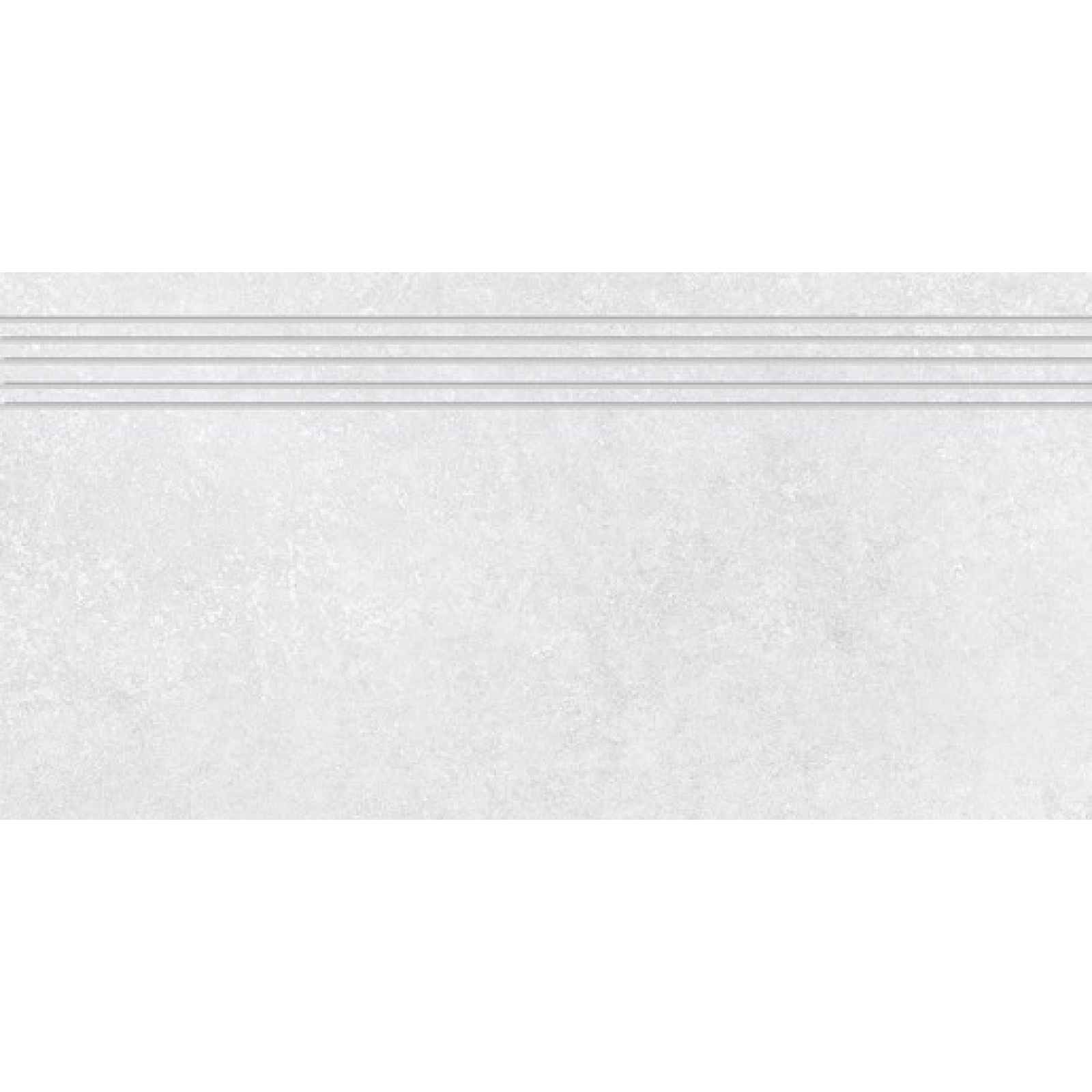 Schodovka Fineza Abe světle šedá 30x60 cm mat SCABE36LGRR