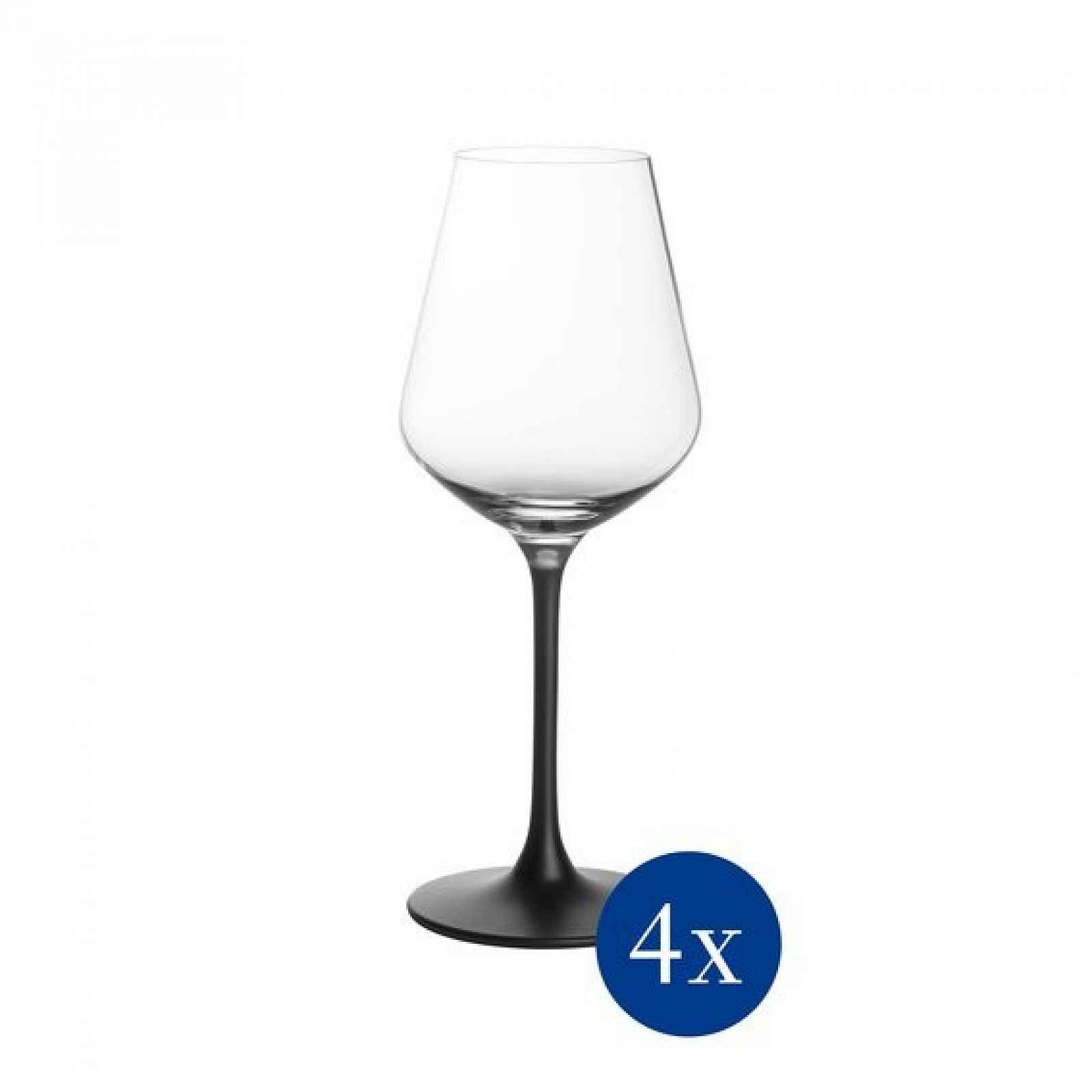 Villeroy & Boch Manufacture Rock sada sklenic na červené víno 0,47 l, 4 ks
