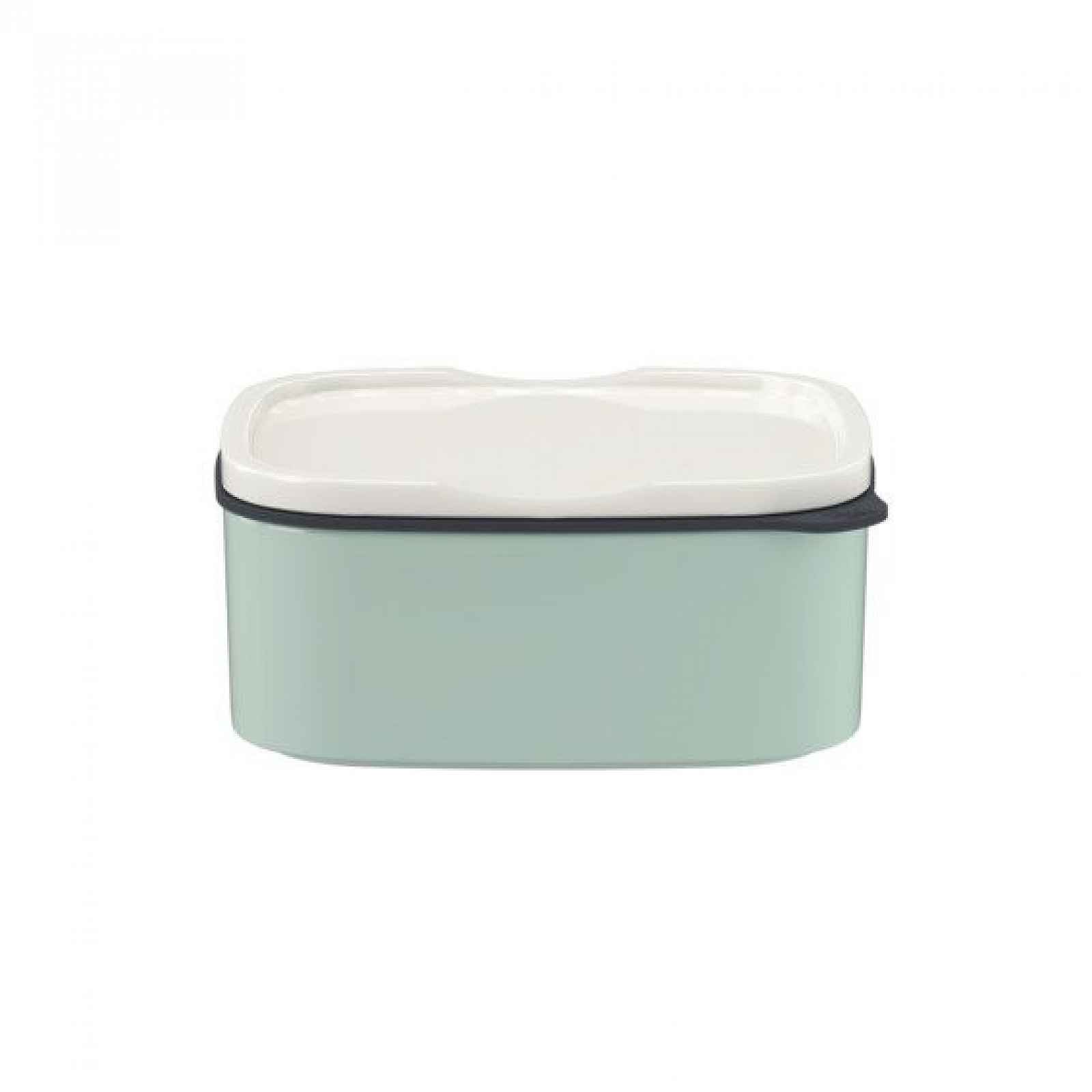 Villeroy & Boch Like To Go & To Stay svačinový a obědový box, 13 x 10 cm, zelený, 0,28 l