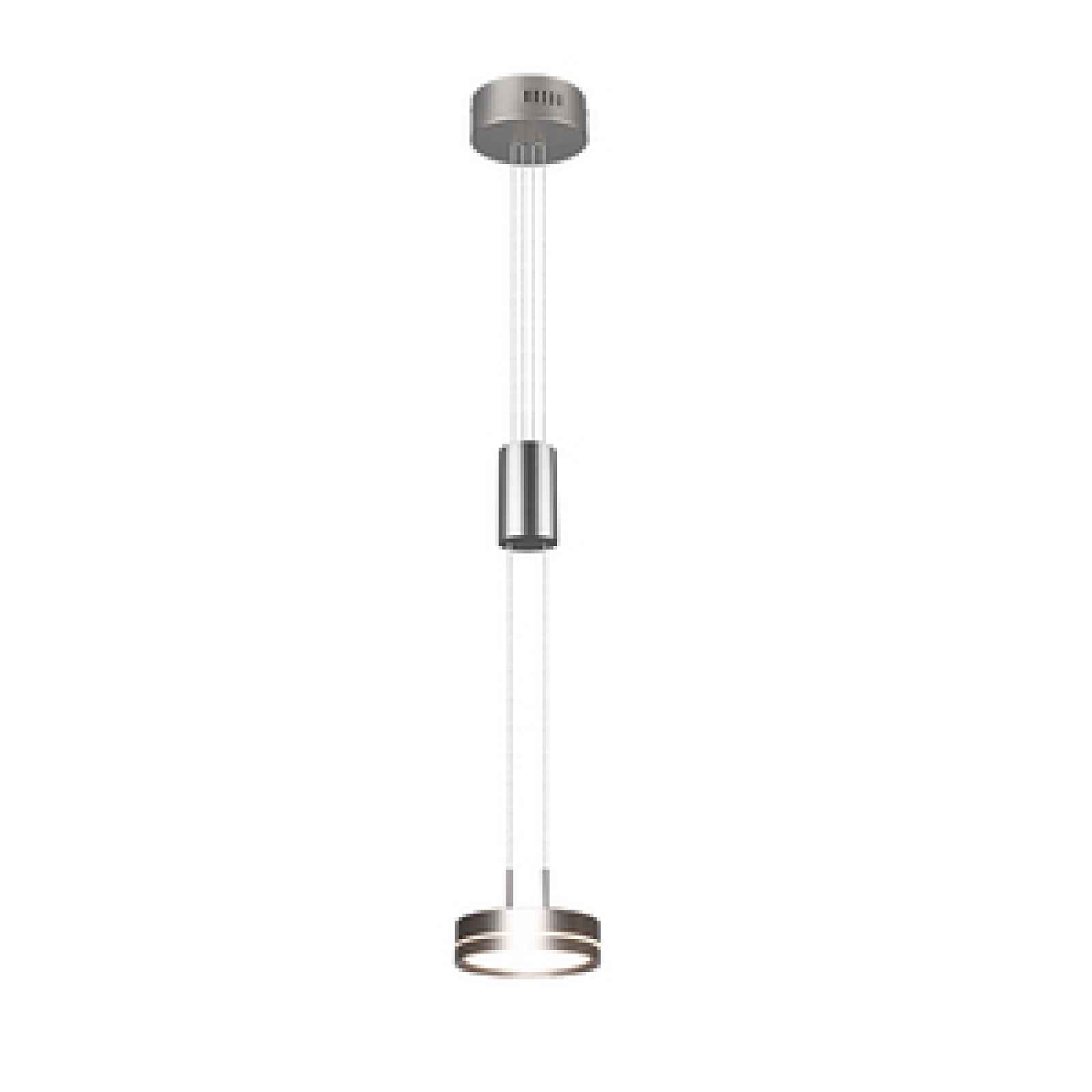 LED závěsné osvětlení Trio Franklin nikl 326510107
