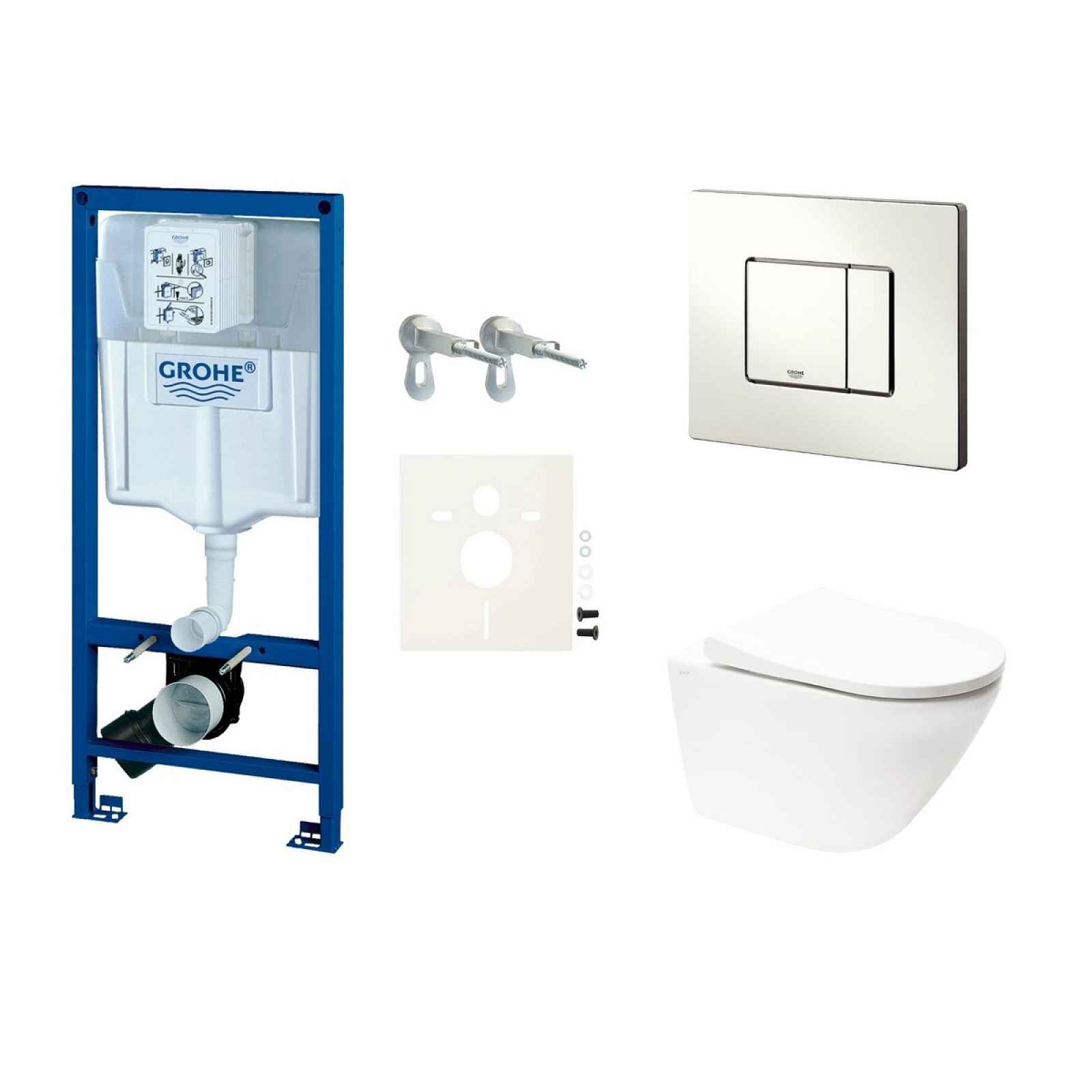 Závěsný wc set do lehkých stěn / předstěnová Vitra Integra SIKOGRSINTRE2S