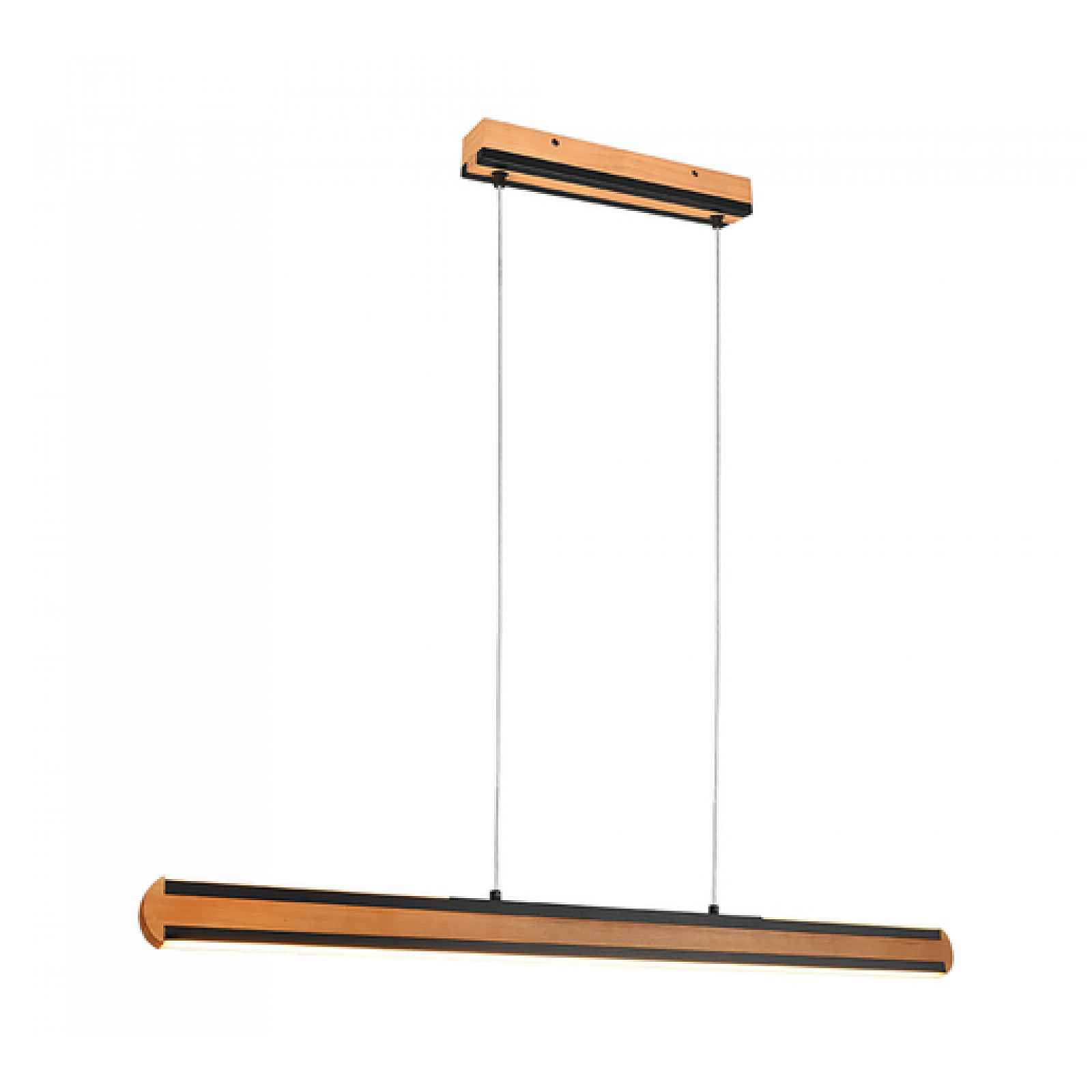 LED závěsné osvětlení Trio Deacon přírodní 326610232