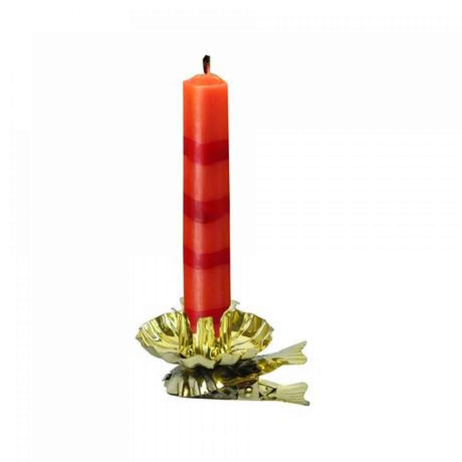 TORO Držák svíček na stromeček, 10 ks, zlatá