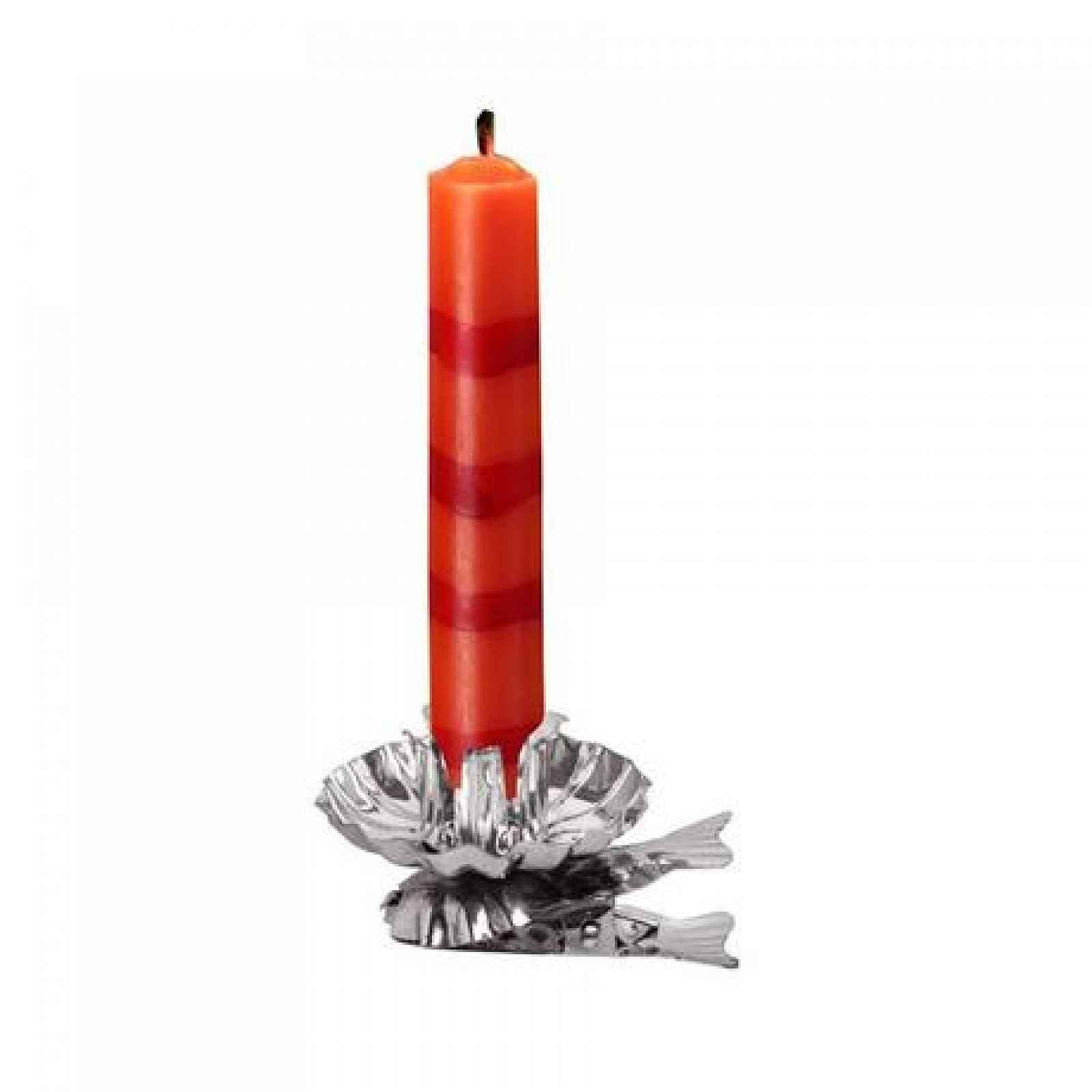 TORO Držák svíček na stromeček, 10 ks, stříbrná