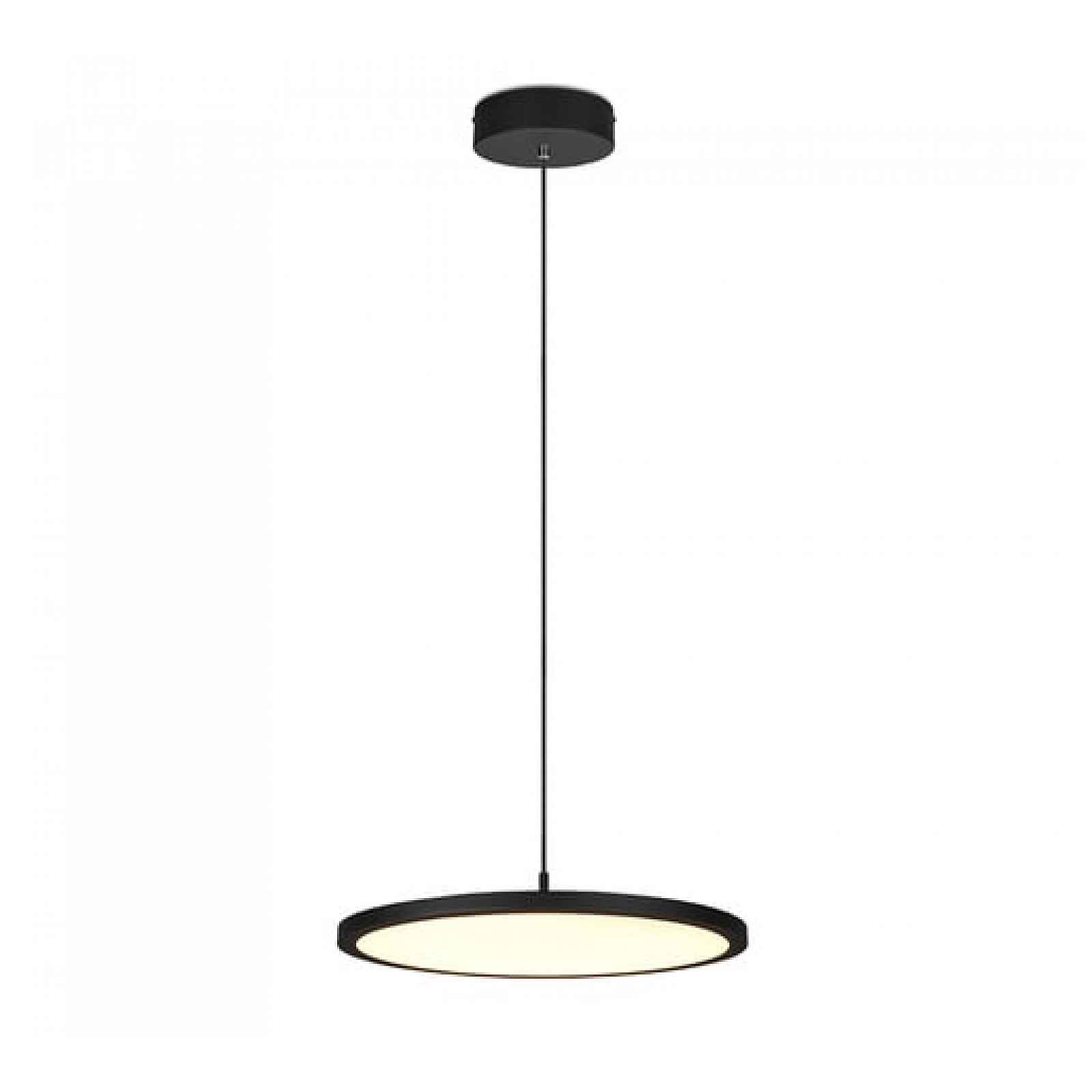 LED závěsné osvětlení Trio Tray černá 340910132