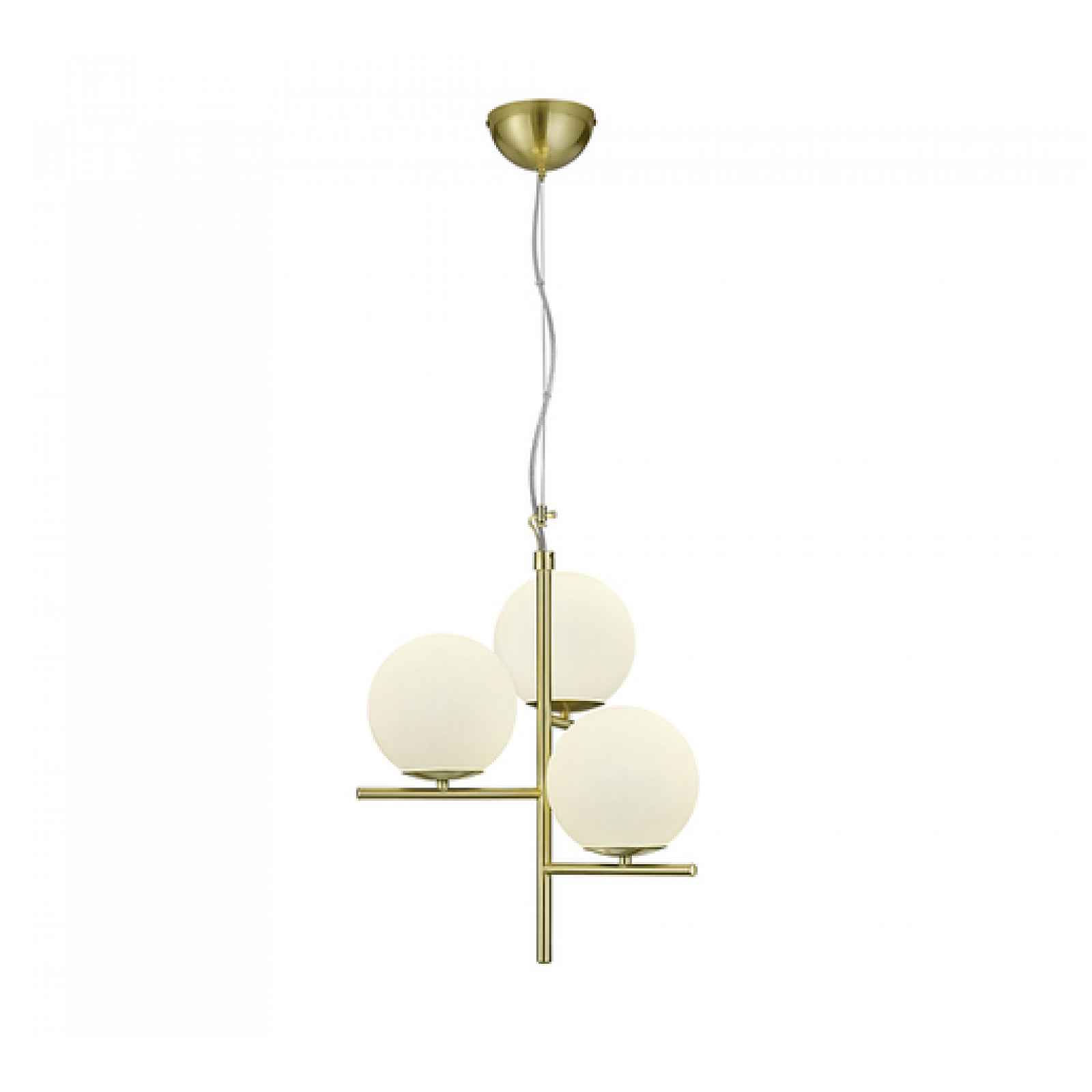 Závěsné osvětlení Trio Pure mosaz 302000308